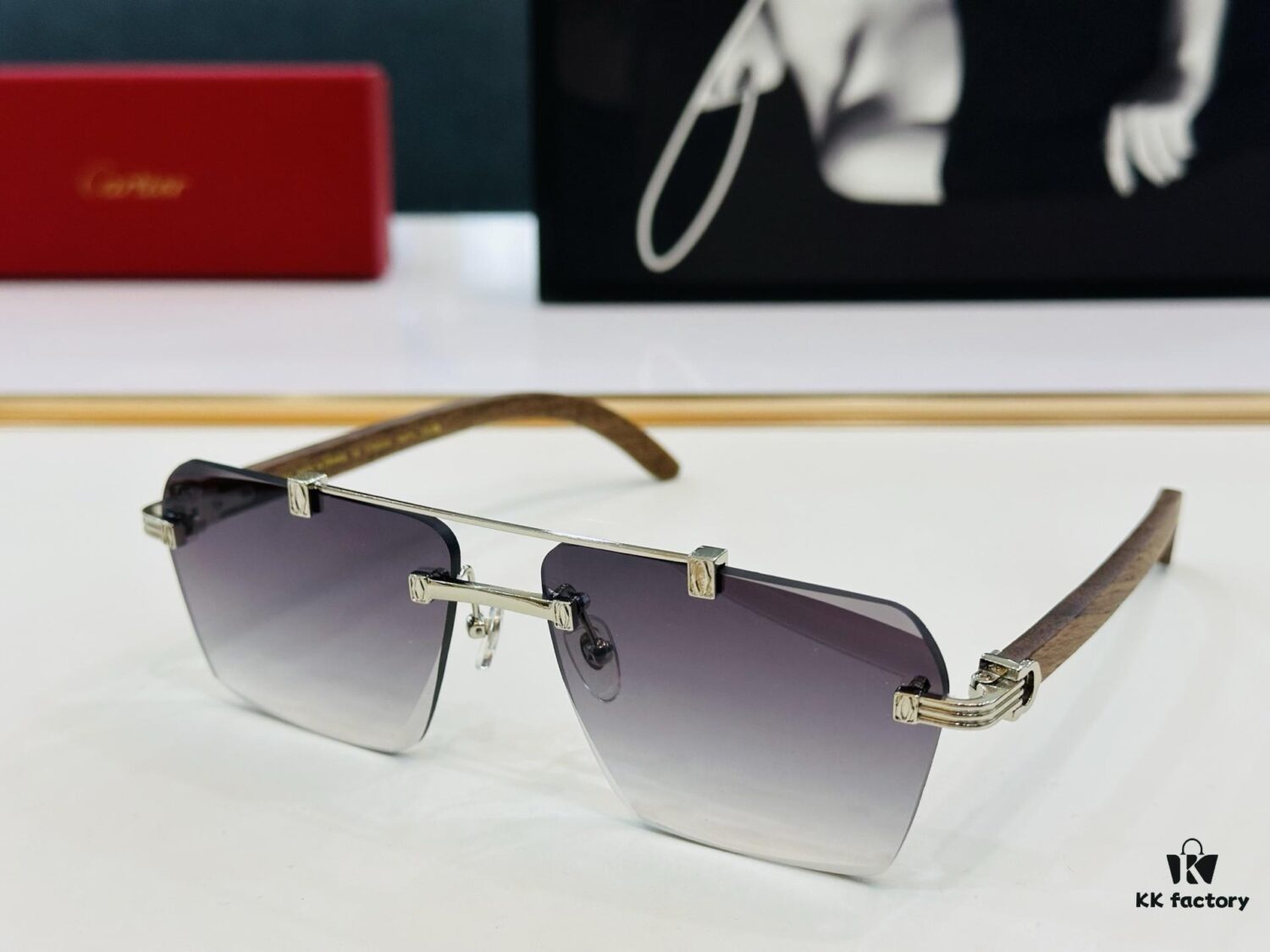 New Arrival Cartier Model: CT0622S Size: 59□18-143 High-Quality Brand-Iconic Driving Sunglasses