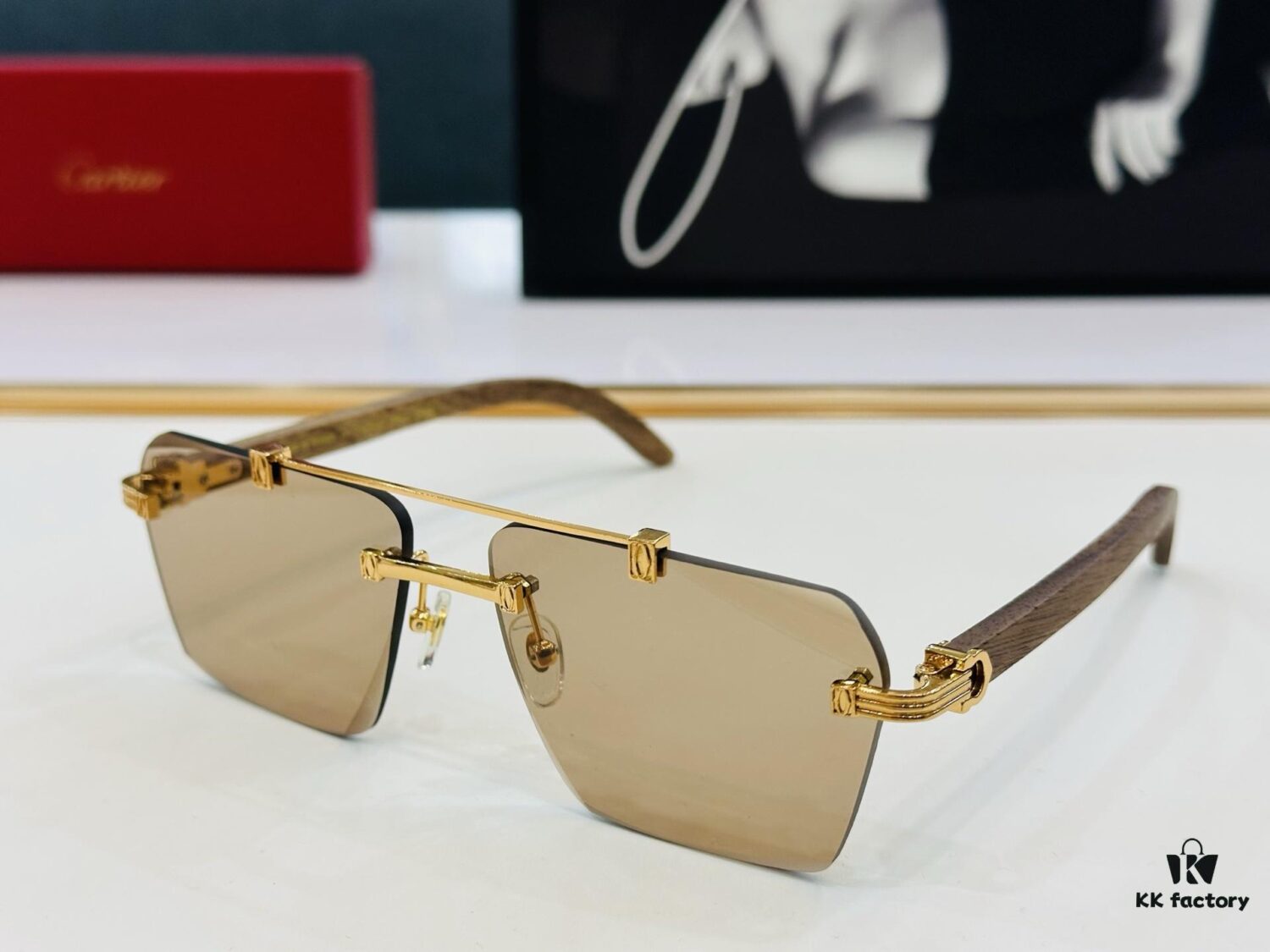 New Arrival Cartier Model: CT0622S Size: 59□18-143 High-Quality Brand-Iconic Driving Sunglasses