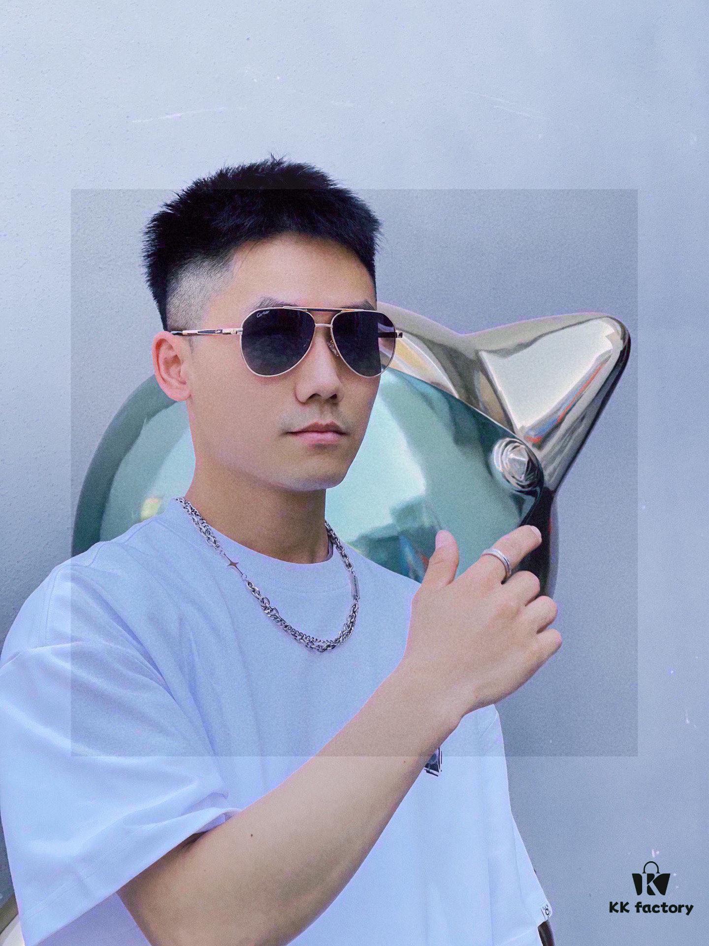 New Arrival 💥 Brand: Cartier Unisex Polarized Sunglasses