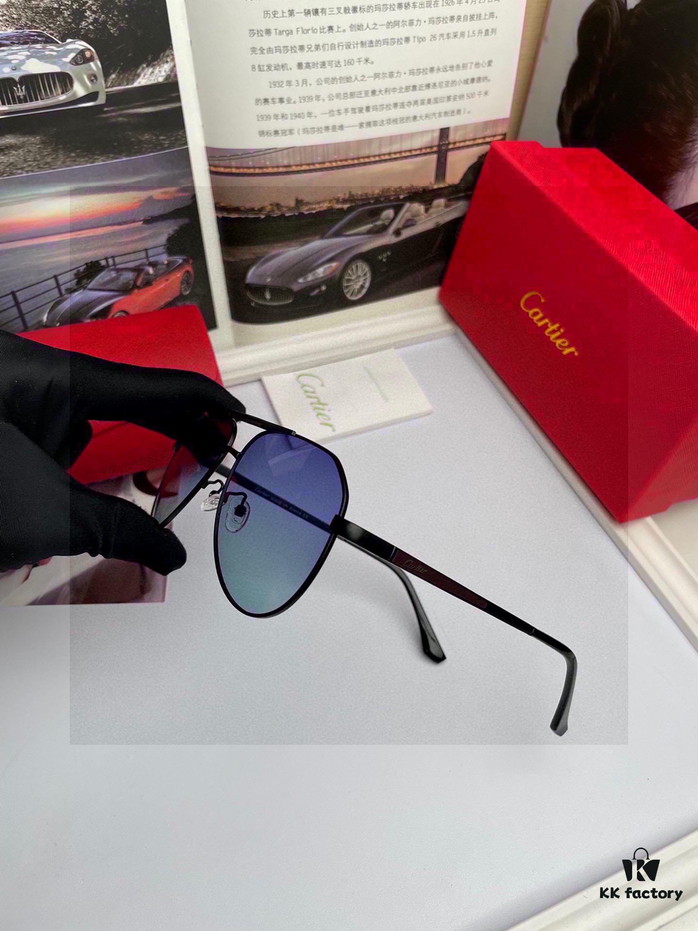 New Arrival 💥 Brand: Cartier Unisex Polarized Sunglasses