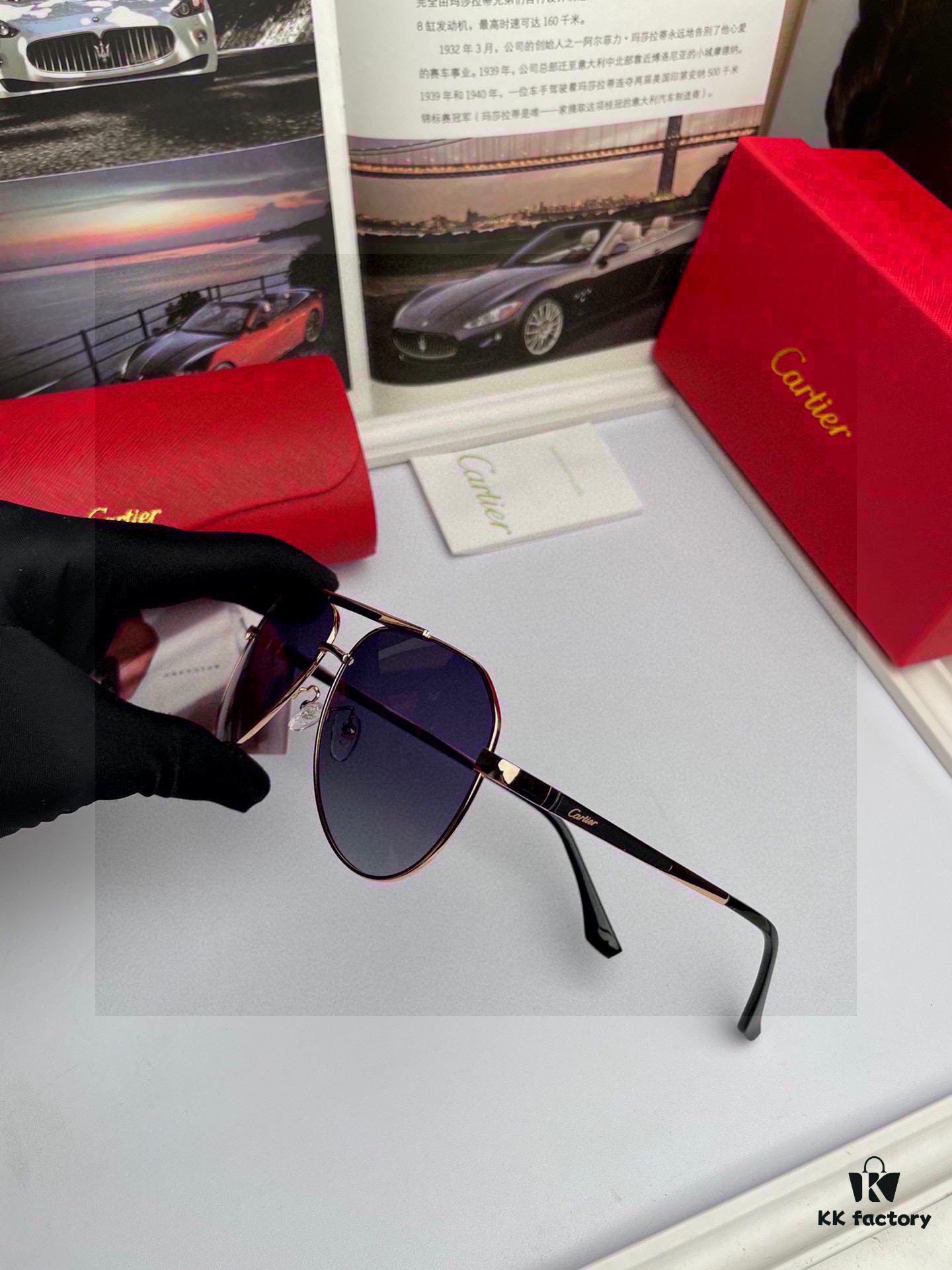 New Arrival 💥 Brand: Cartier Unisex Polarized Sunglasses