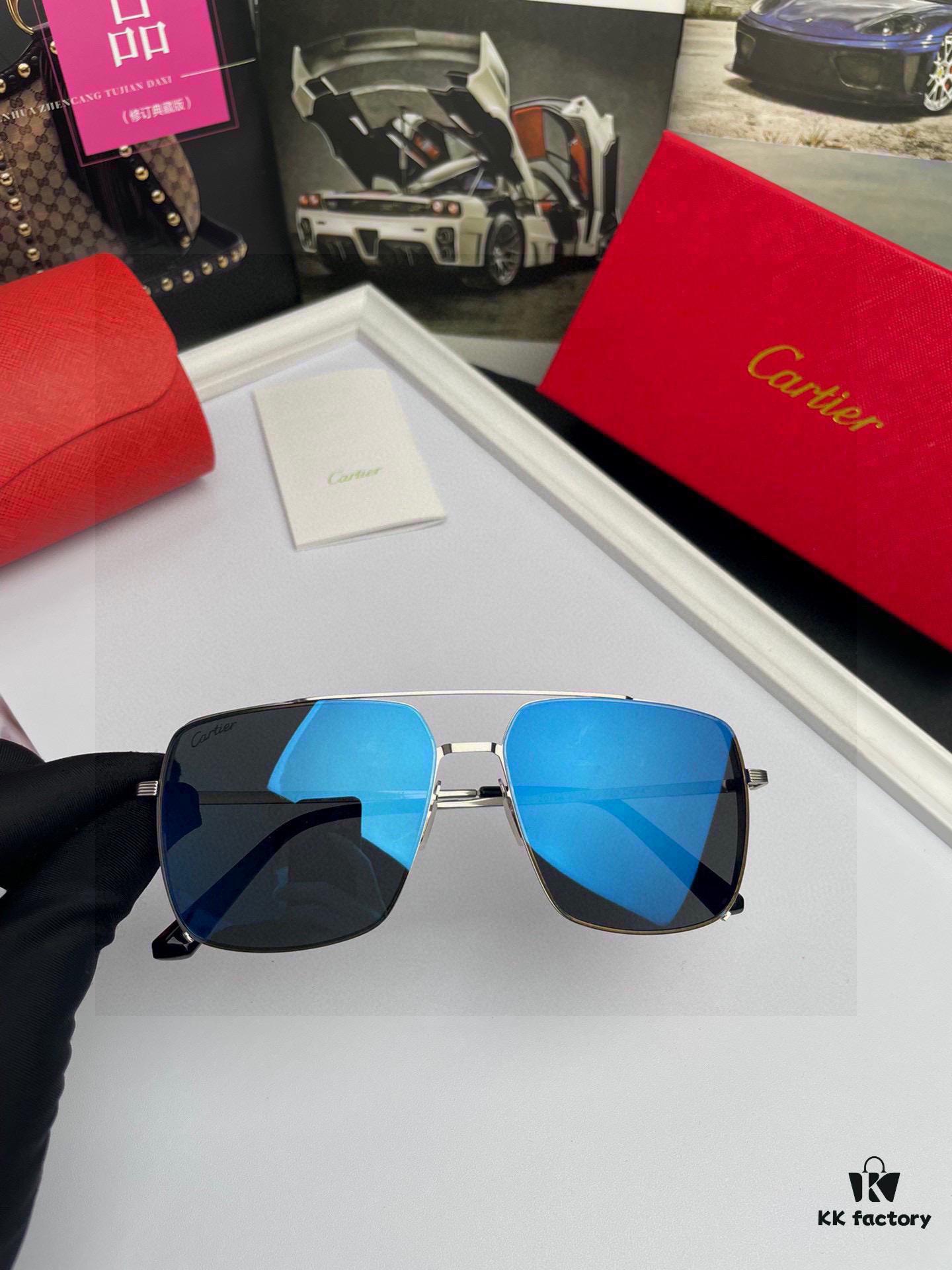 Bestseller 💥 Brand: Cartier High-Quality Men's Polarized Sunglasses 🕶️