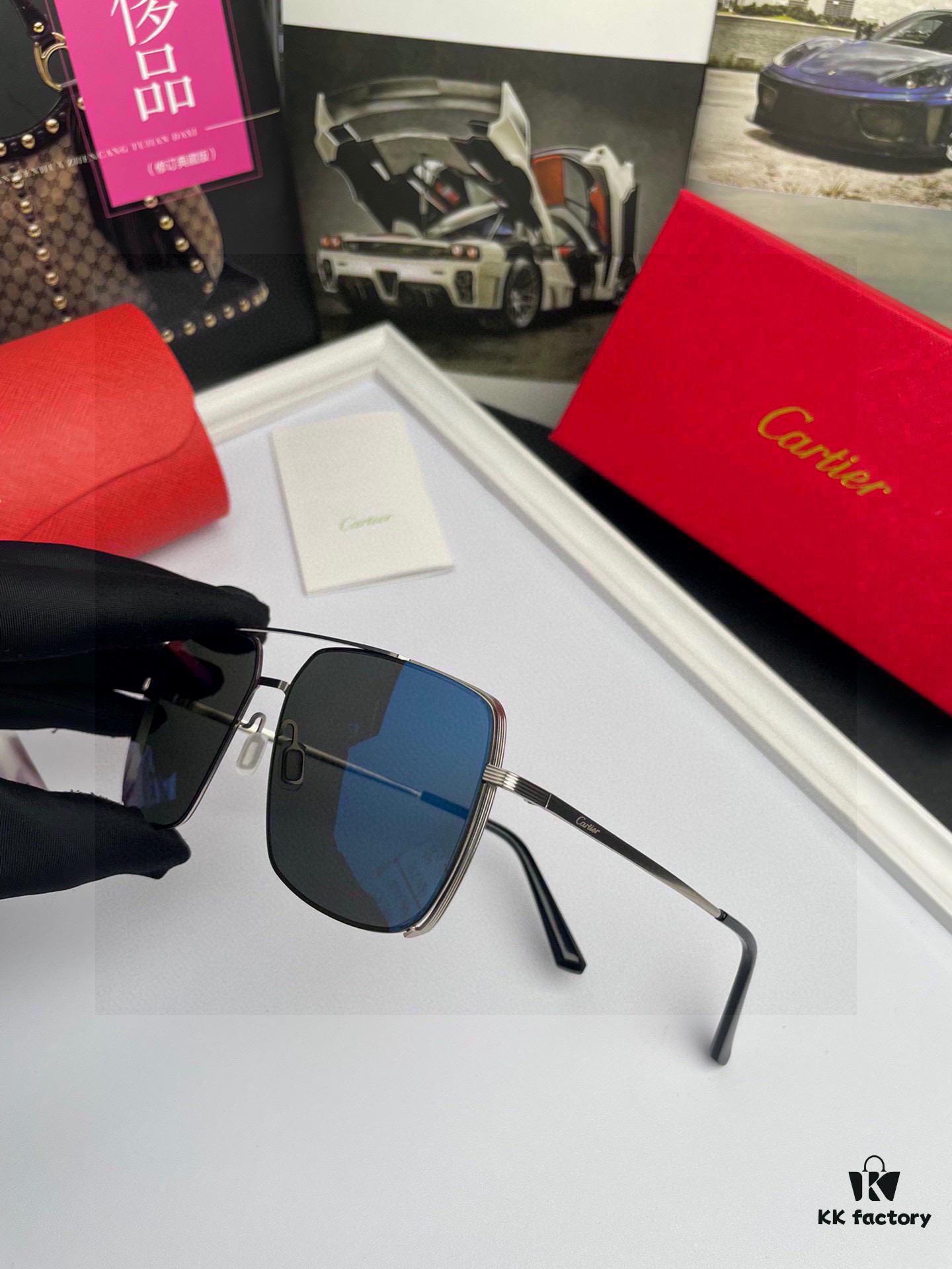 Bestseller 💥 Brand: Cartier High-Quality Men's Polarized Sunglasses 🕶️