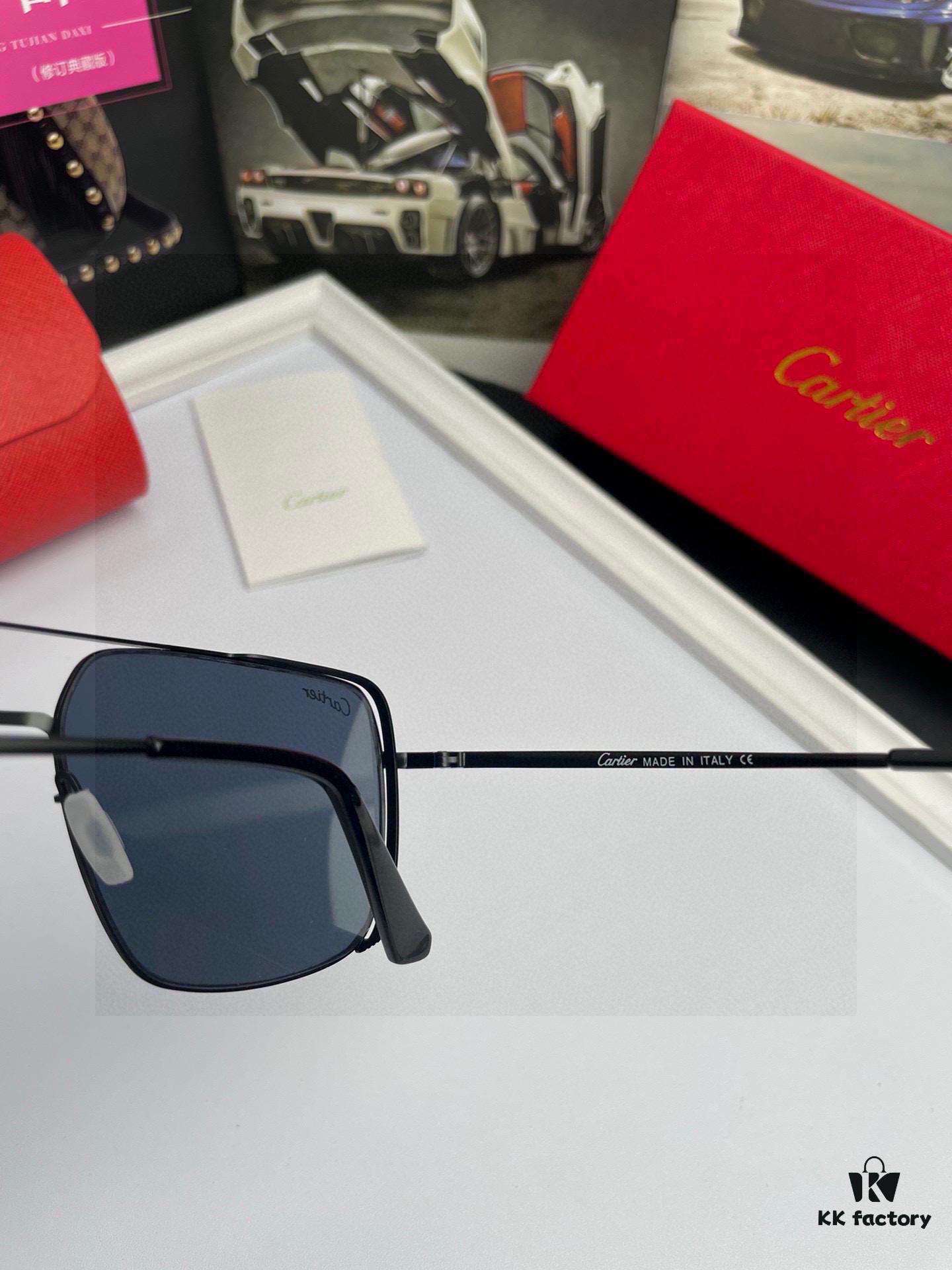 Bestseller 💥 Brand: Cartier High-Quality Men's Polarized Sunglasses 🕶️