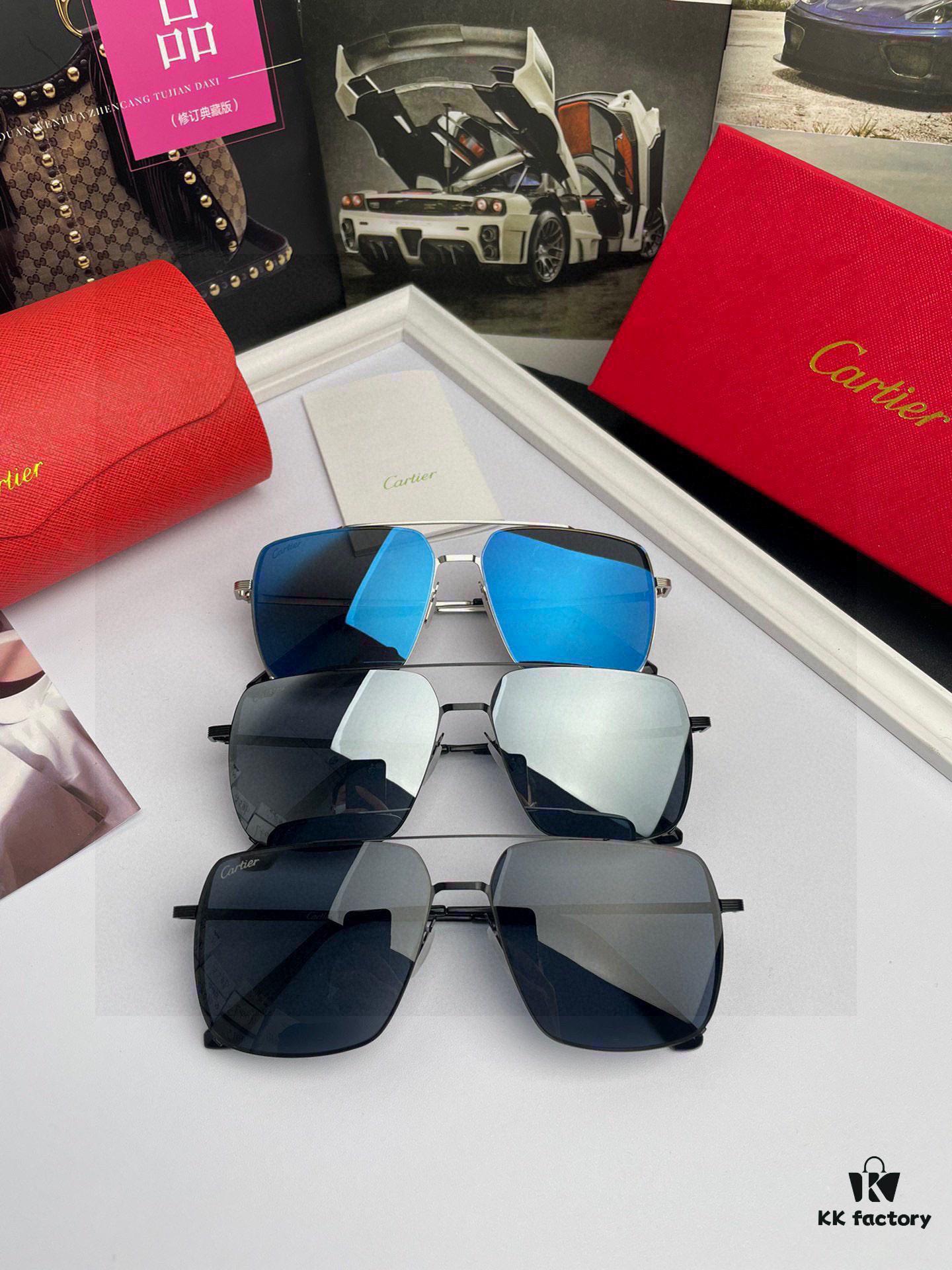 Bestseller 💥 Brand: Cartier High-Quality Men's Polarized Sunglasses 🕶️