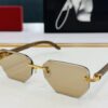 New Arrival Cartier CA Model CT0620S Size 59□18-143 High-Quality Brand-Iconic XL Driving Sunglasses
