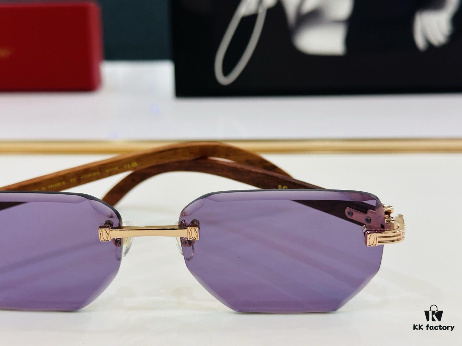 New Arrival Cartier CA Model CT0620S Size 59□18-143 High-Quality Brand-Iconic XL Driving Sunglasses