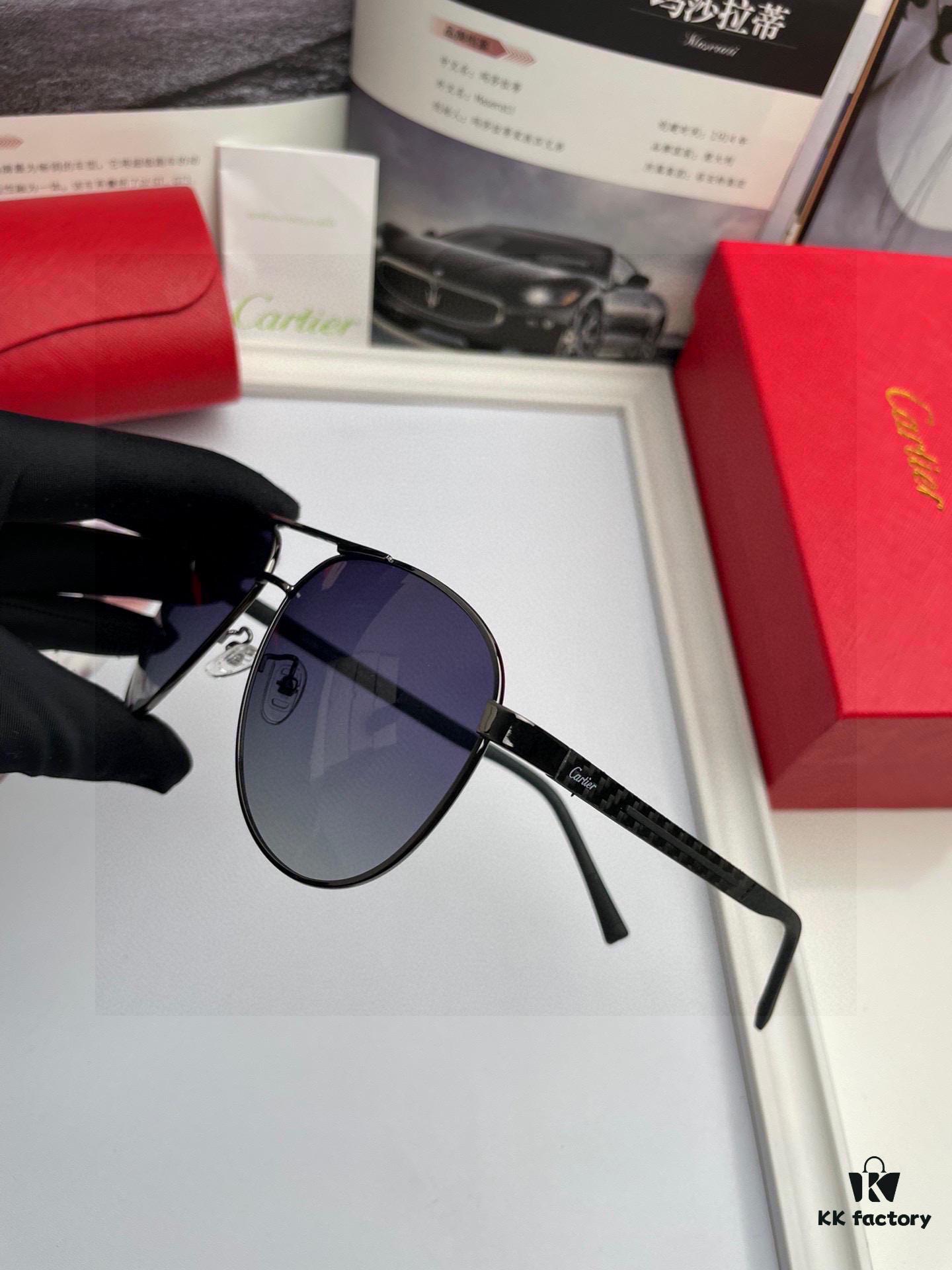 New Arrival 💥 Brand: Cartier Unisex Polarized Sunglasses