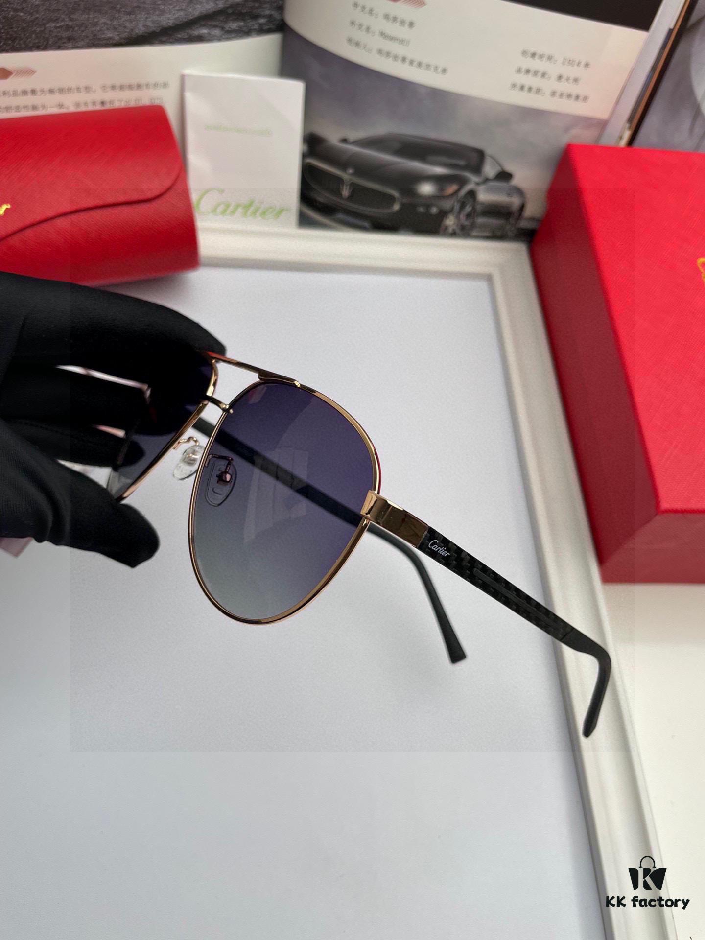 New Arrival 💥 Brand: Cartier Unisex Polarized Sunglasses