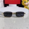 Cartier 2025 Newest Metal Square Sunglasses Unisex, European and American Retro Stylish Small Frame Leopard Design Fashion Sunglasses CT0473S