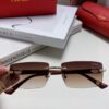 Cartier 2025 New Unisex Frameless Fashion Blue Light Blocking HD Ultra-light Youthful and Portable Eyeglasses, Sunglasses