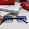 Cartier 2025 New Unisex Frameless Fashion Blue Light Blocking HD Lightweight Youth Portable Eyeglasses Sunglasses