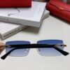 Cartier 2025 New Unisex Frameless Fashion Blue Light Blocking HD Lightweight Youth Portable Eyeglasses Sunglasses