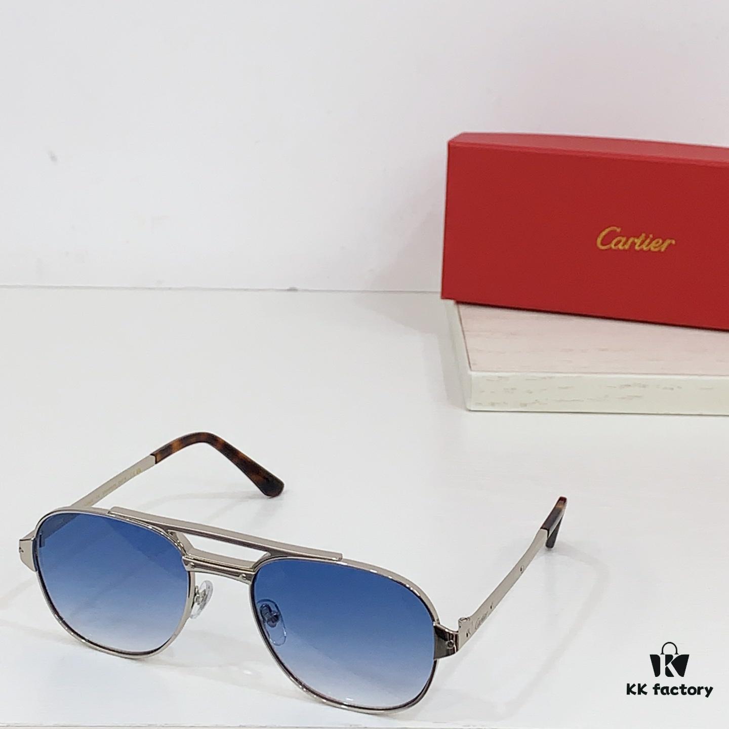 135 Cartier MOD: ESW00679 Size: 56□20-143 Eyeglasses Sunglasses