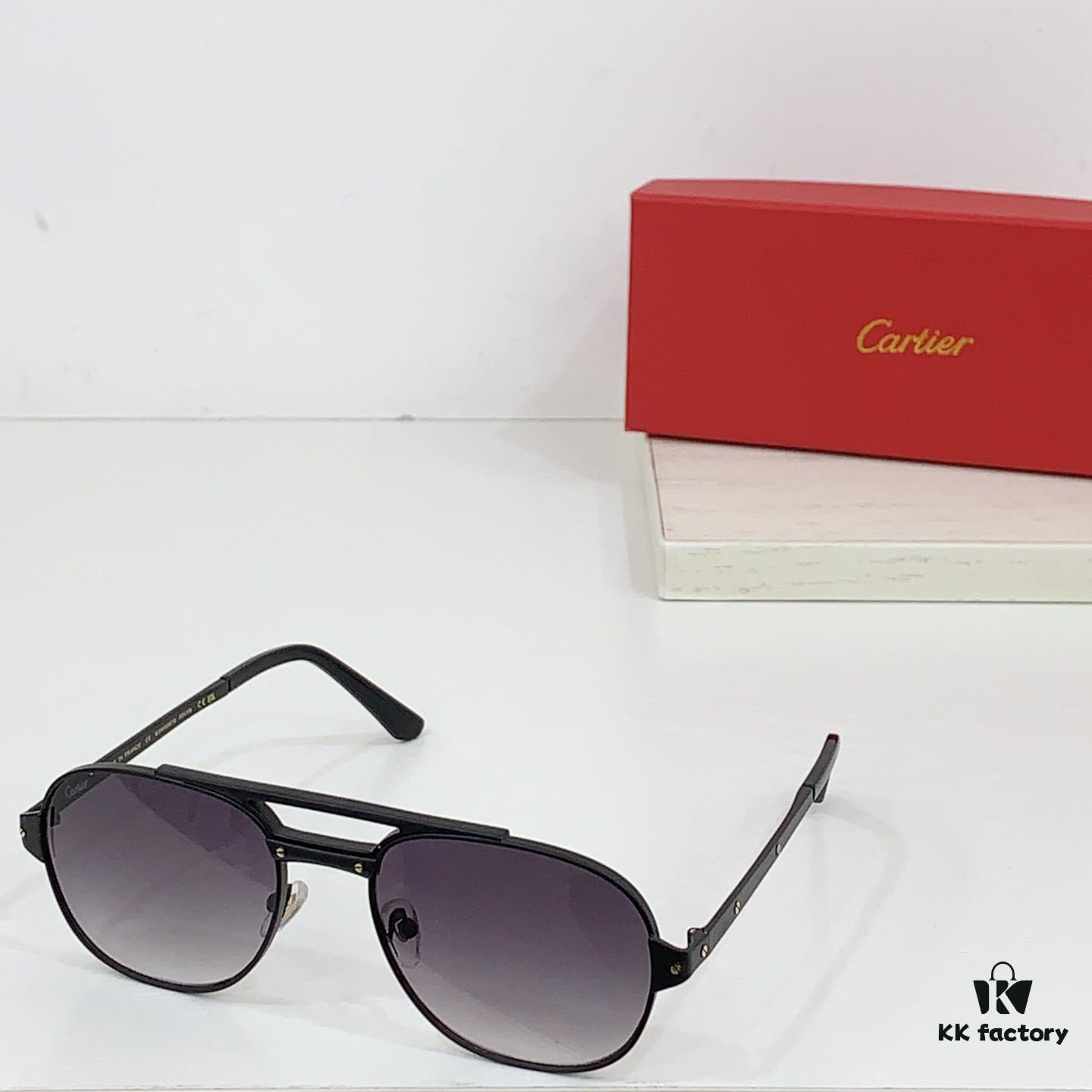 135 Cartier MOD: ESW00679 Size: 56□20-143 Eyeglasses Sunglasses