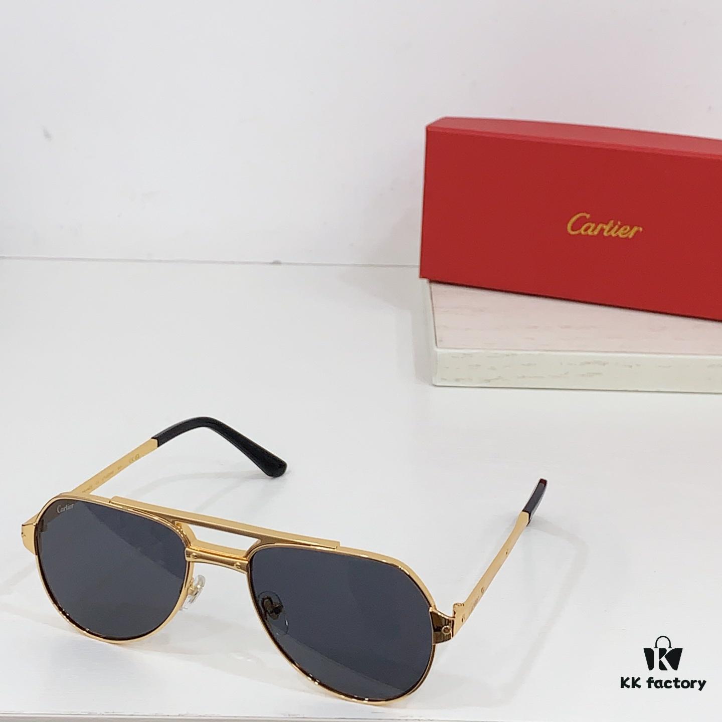 135 Cartier MOD: CT0639S Size: 56□19 143 Sunglasses