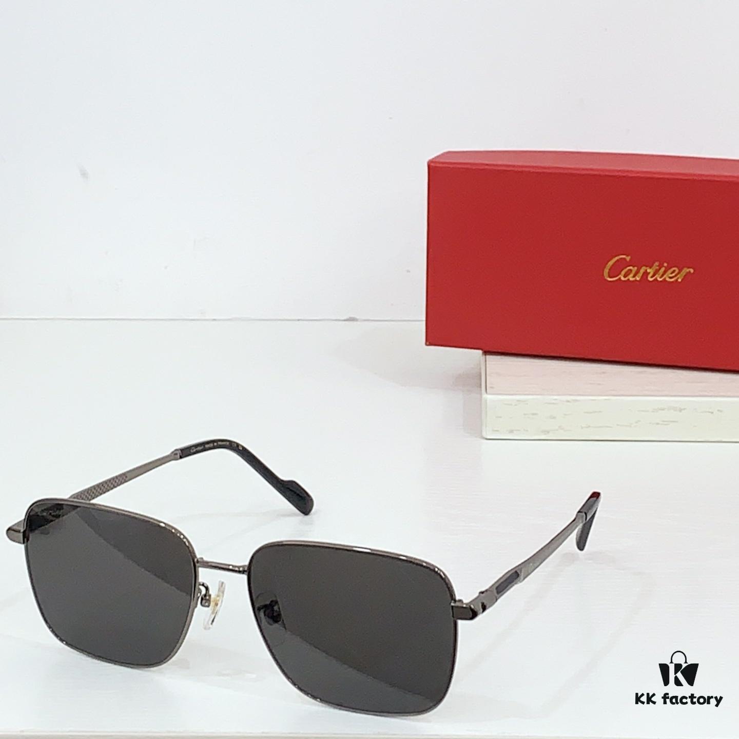 130 Cartier CT0525S Sunglasses, Size 60-17-145