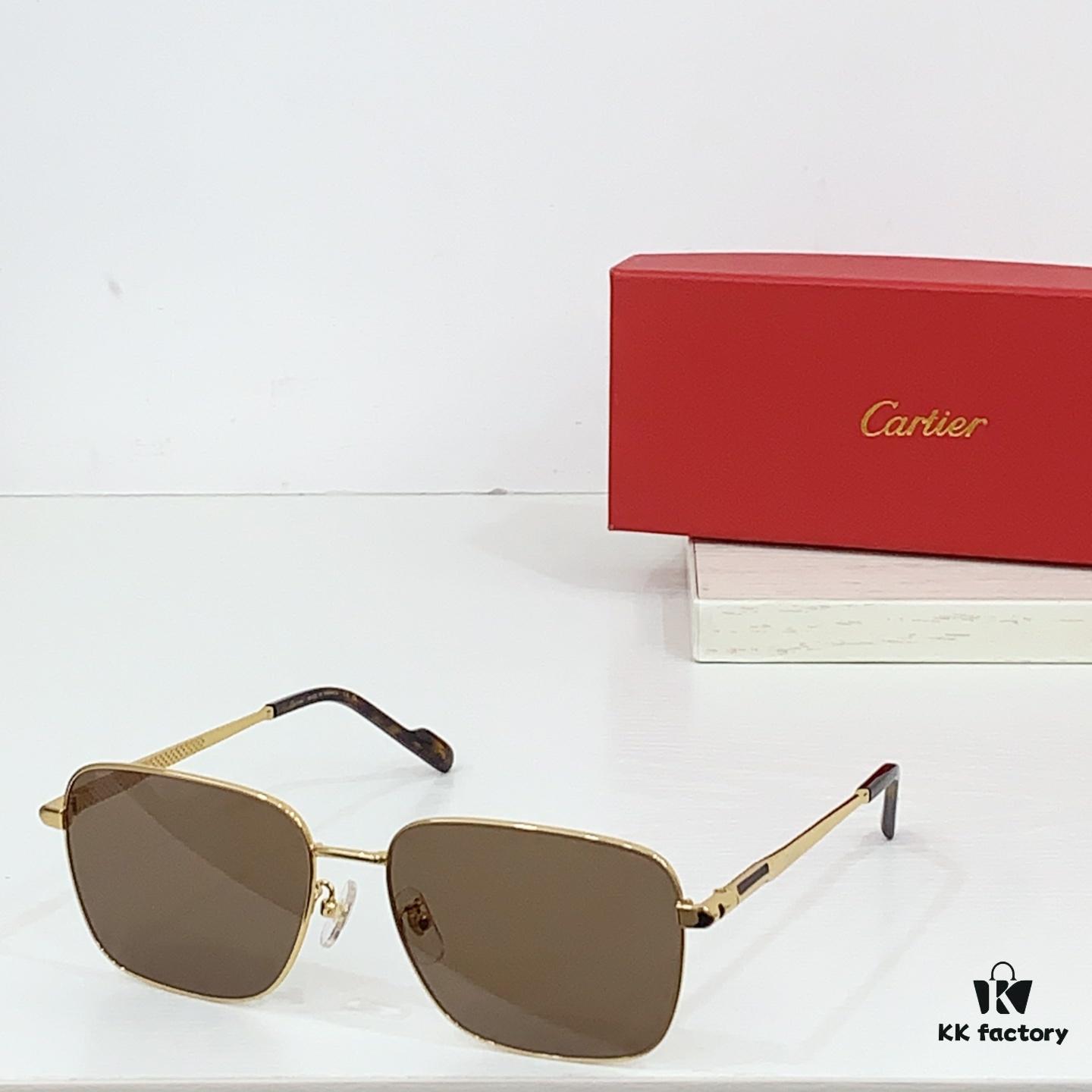 130 Cartier CT0525S Sunglasses, Size 60-17-145
