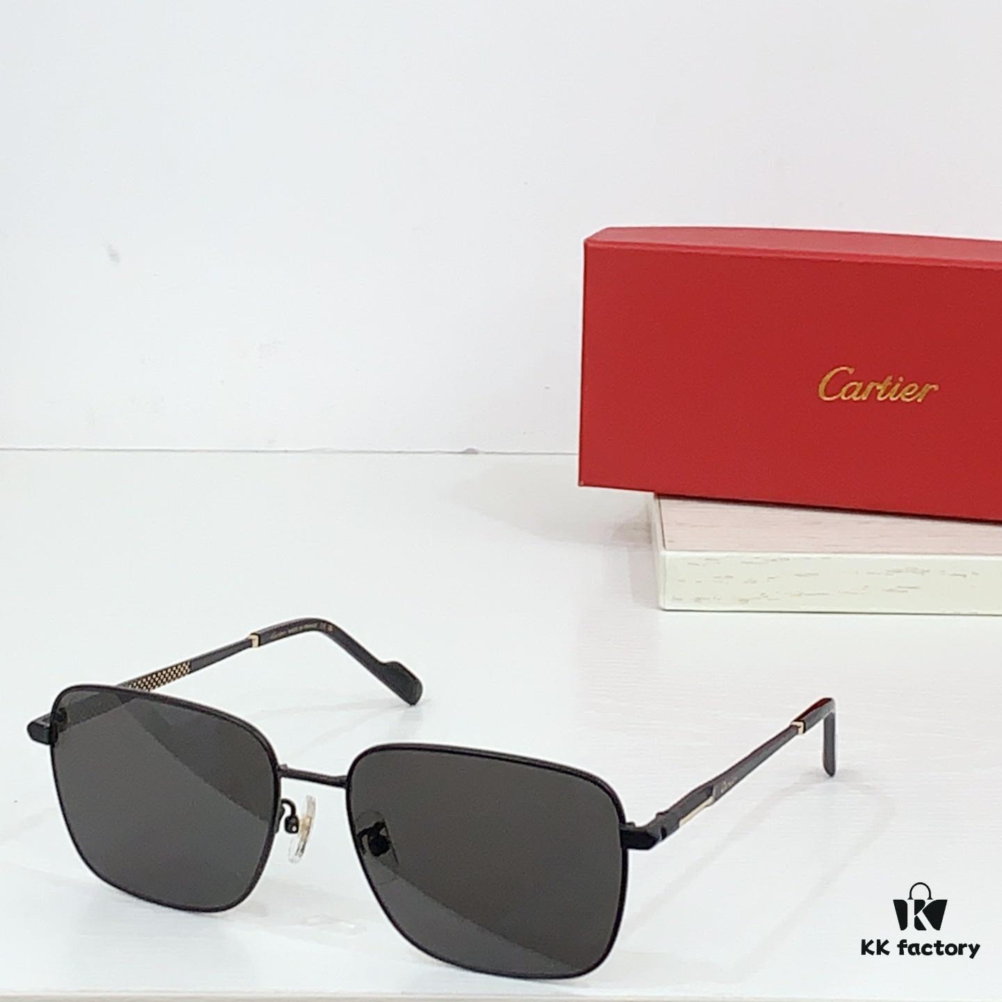 130 Cartier CT0525S Sunglasses, Size 60-17-145