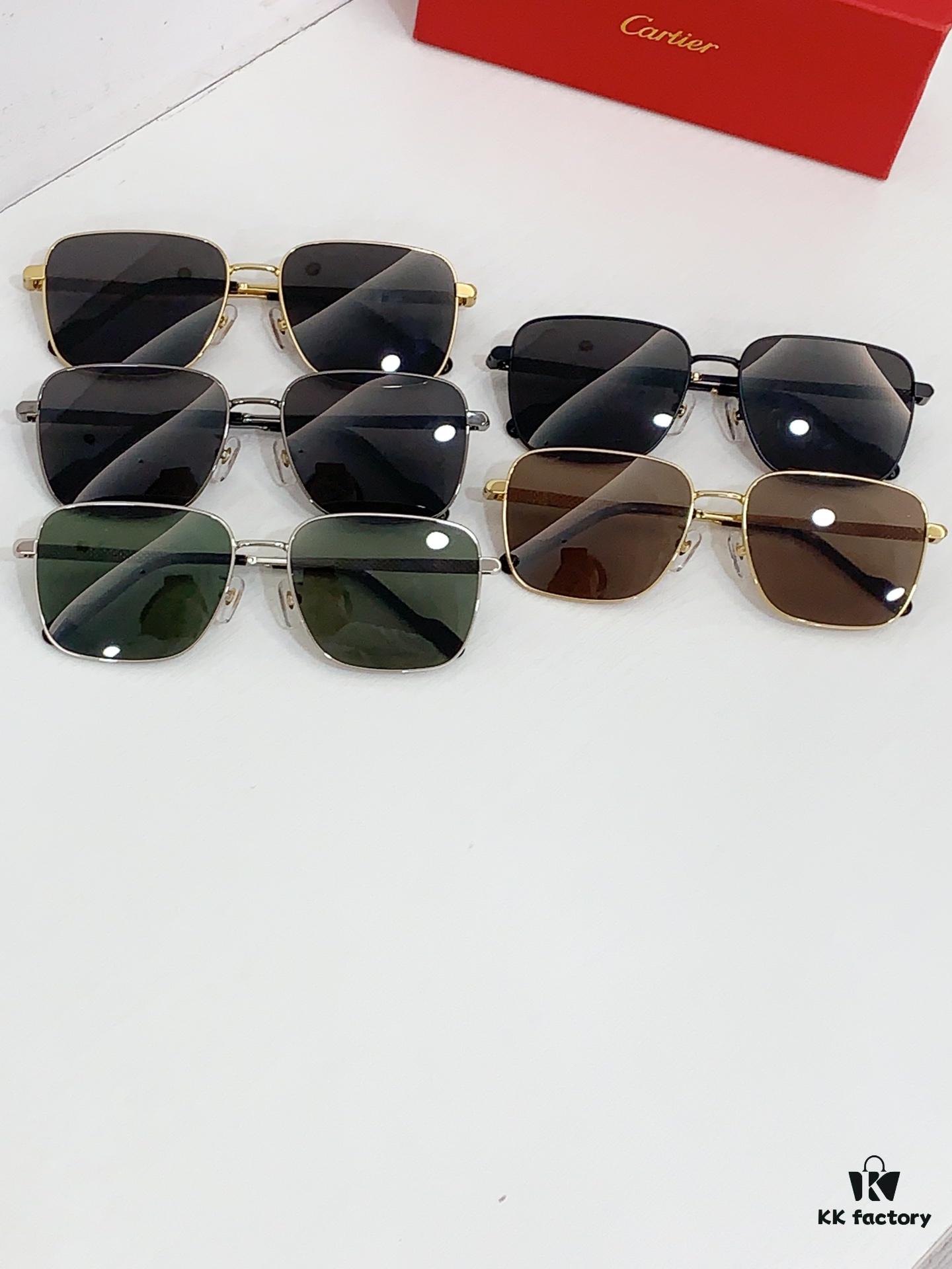 130 Cartier CT0525S Sunglasses, Size 60-17-145