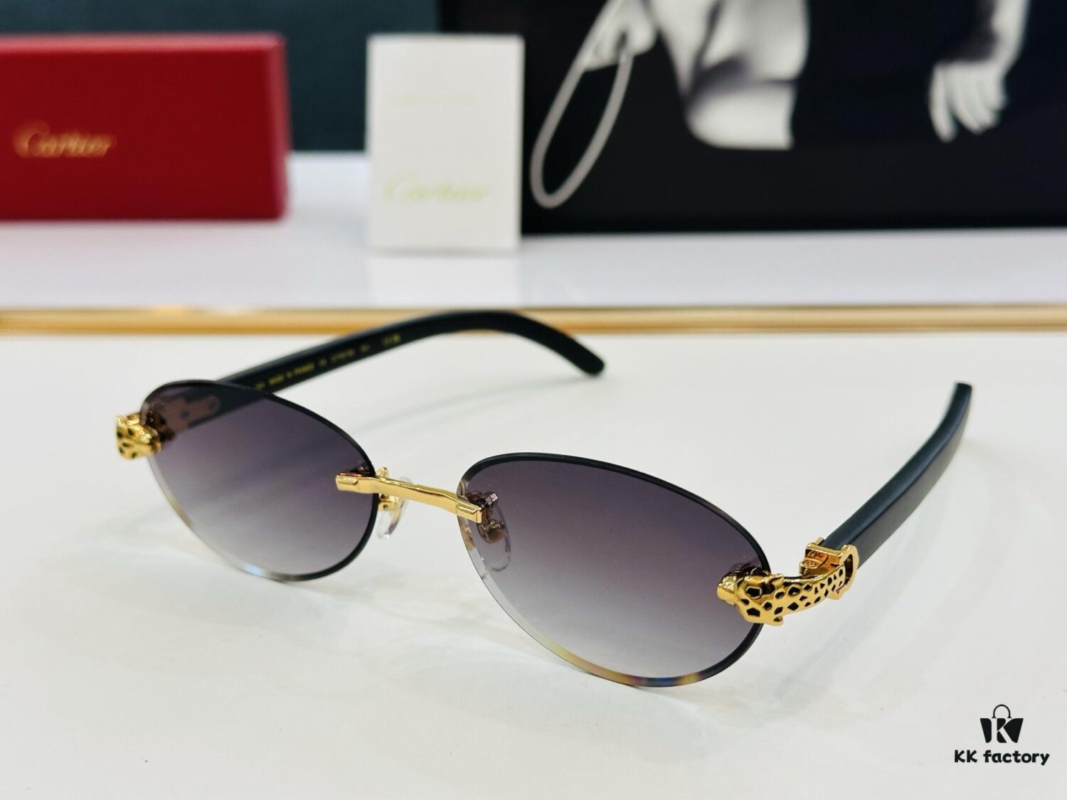 New Arrival Cartier Model CT0615S Size 59-17-143 High-Quality Designer Driving Sunglasses