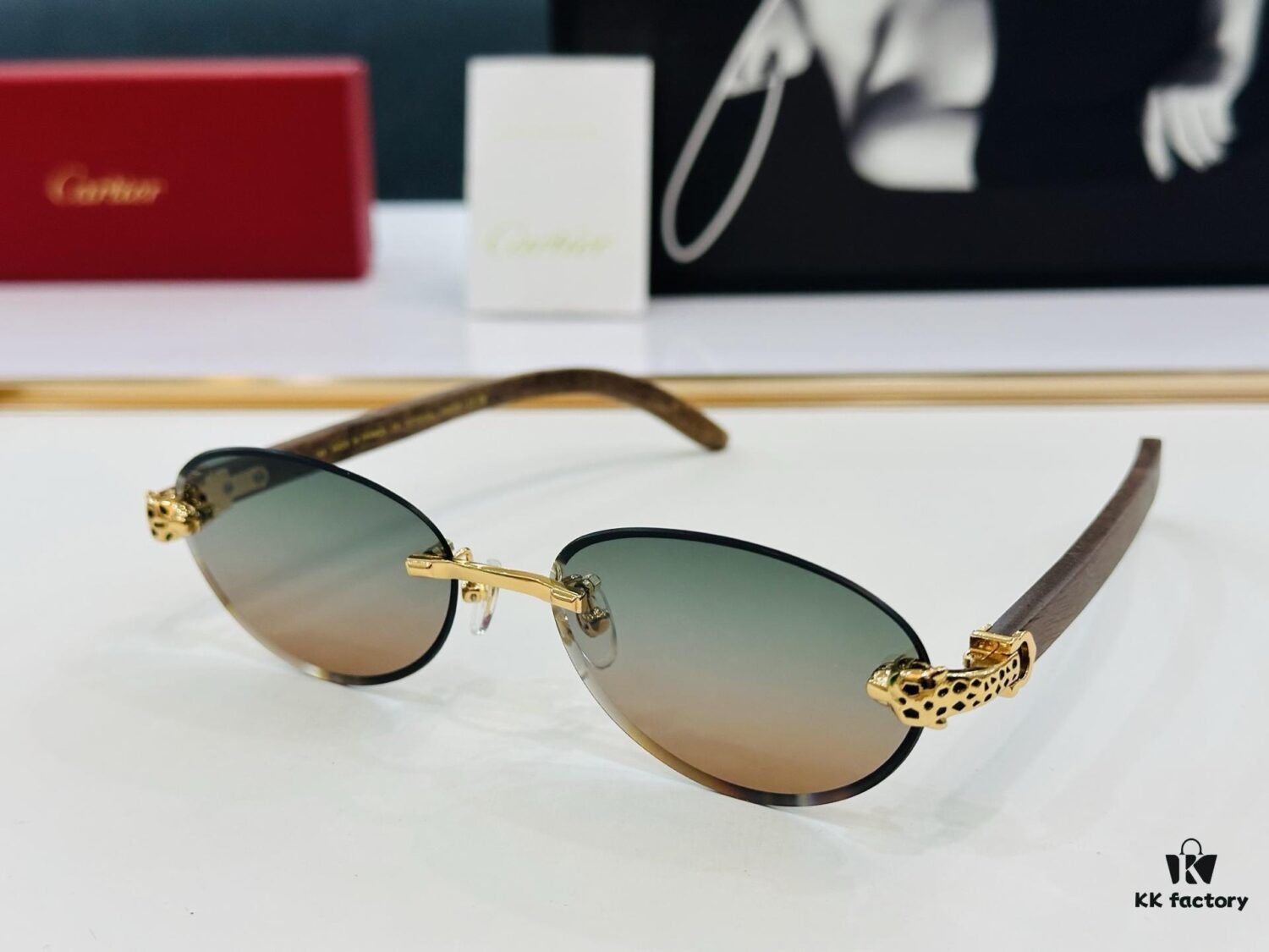 New Arrival Cartier Model CT0615S Size 59-17-143 High-Quality Designer Driving Sunglasses