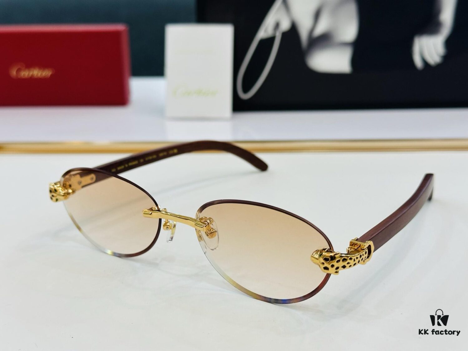 New Arrival Cartier Model CT0615S Size 59-17-143 High-Quality Designer Driving Sunglasses