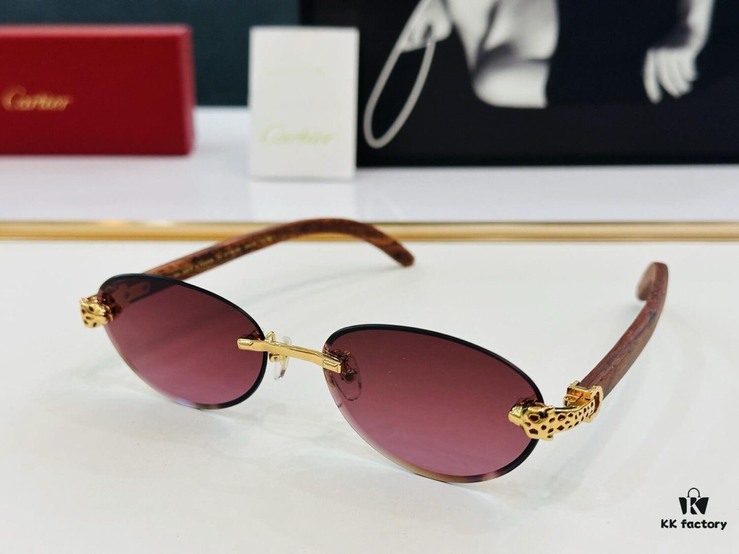 New Arrival Cartier Model CT0615S Size 59-17-143 High-Quality Designer Driving Sunglasses