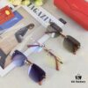 Cartier Fashion New Arrival Sunglasses, High-Quality Stylish Square Metal Frame Unisex Cool Design