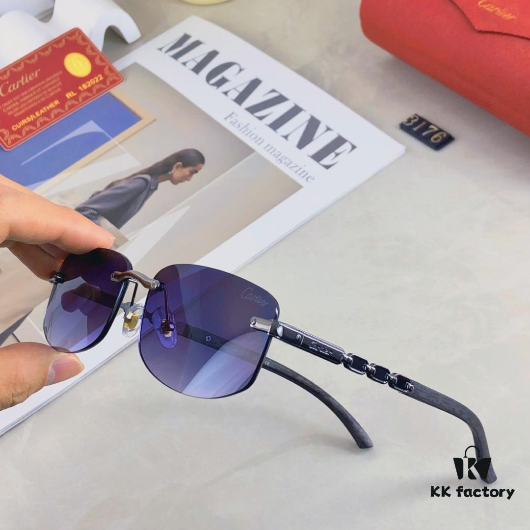 Cartier New Fashion Sunglasses Unisex Stylish Sun Glasses for Casual Travel and Outdoor Use