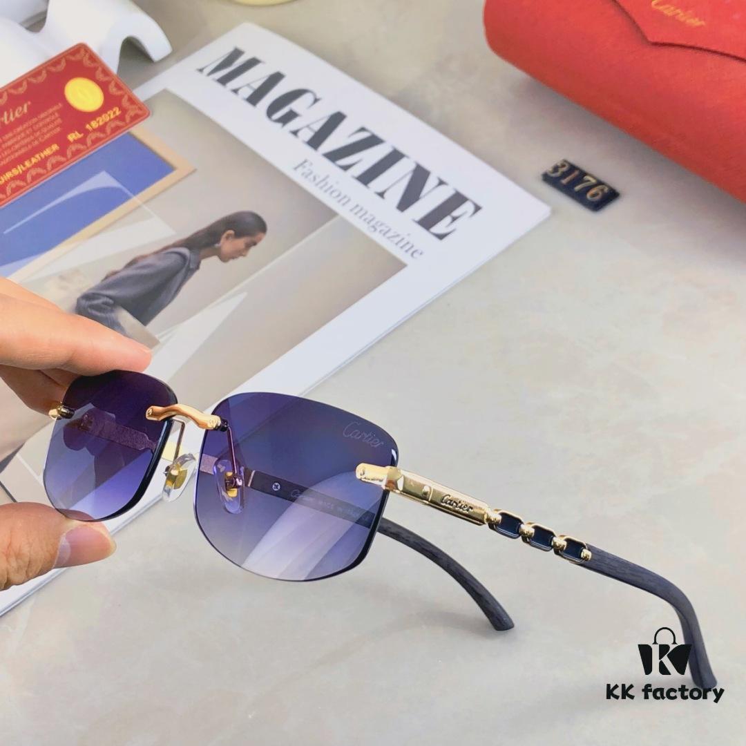 Cartier New Fashion Sunglasses Unisex Stylish Sun Glasses for Casual Travel and Outdoor Use