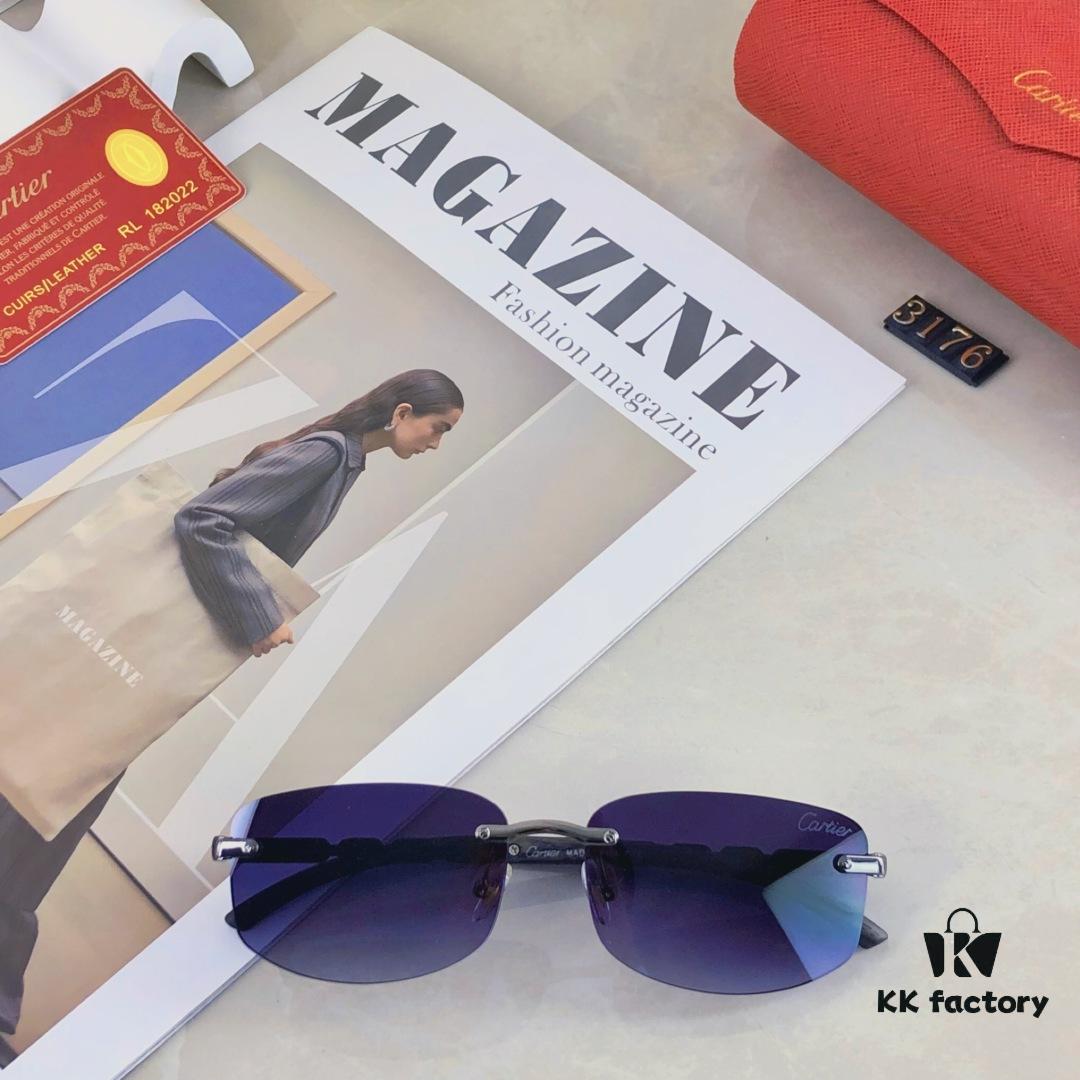 Cartier New Fashion Sunglasses Unisex Stylish Sun Glasses for Casual Travel and Outdoor Use