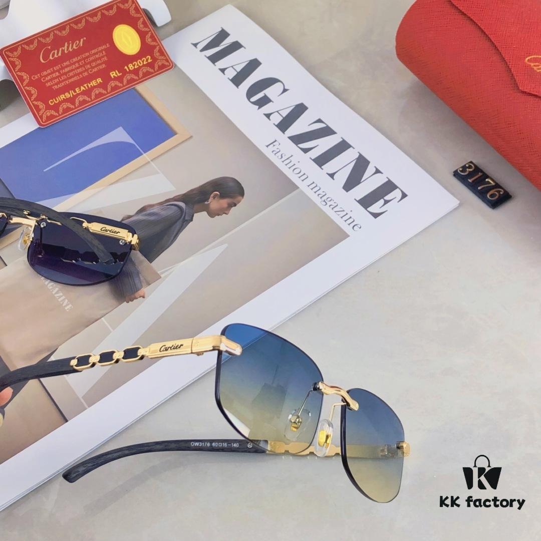 Cartier New Fashion Sunglasses Unisex Stylish Sun Glasses for Casual Travel and Outdoor Use
