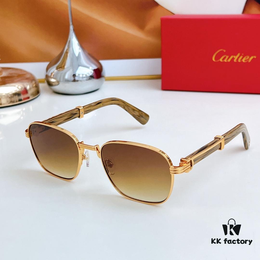 140 CARTIER CT0363S Sunglasses, Size 54-21-145