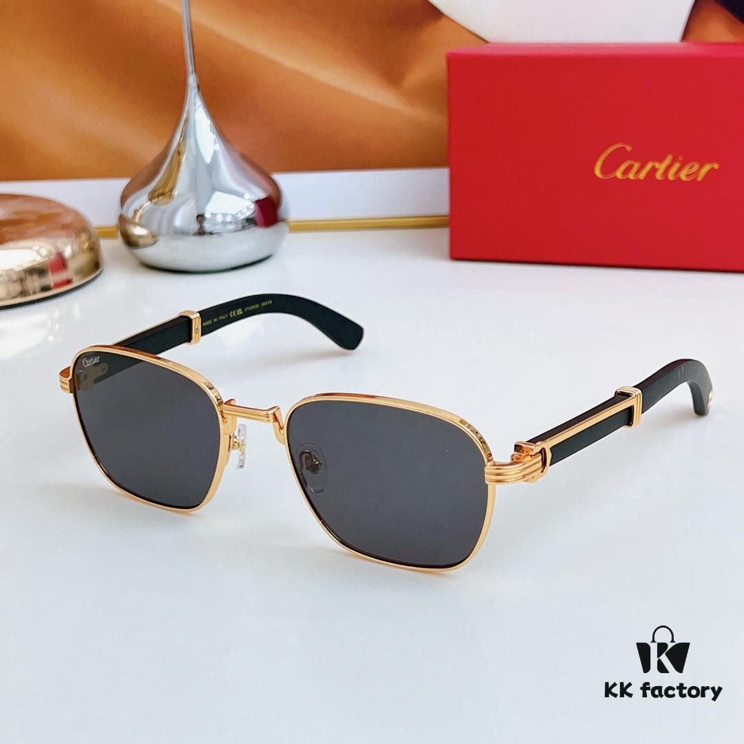 140 CARTIER CT0363S Sunglasses, Size 54-21-145