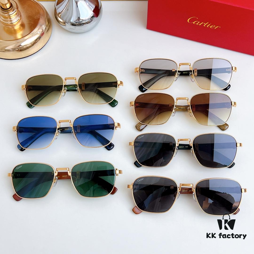 140 CARTIER CT0363S Sunglasses, Size 54-21-145