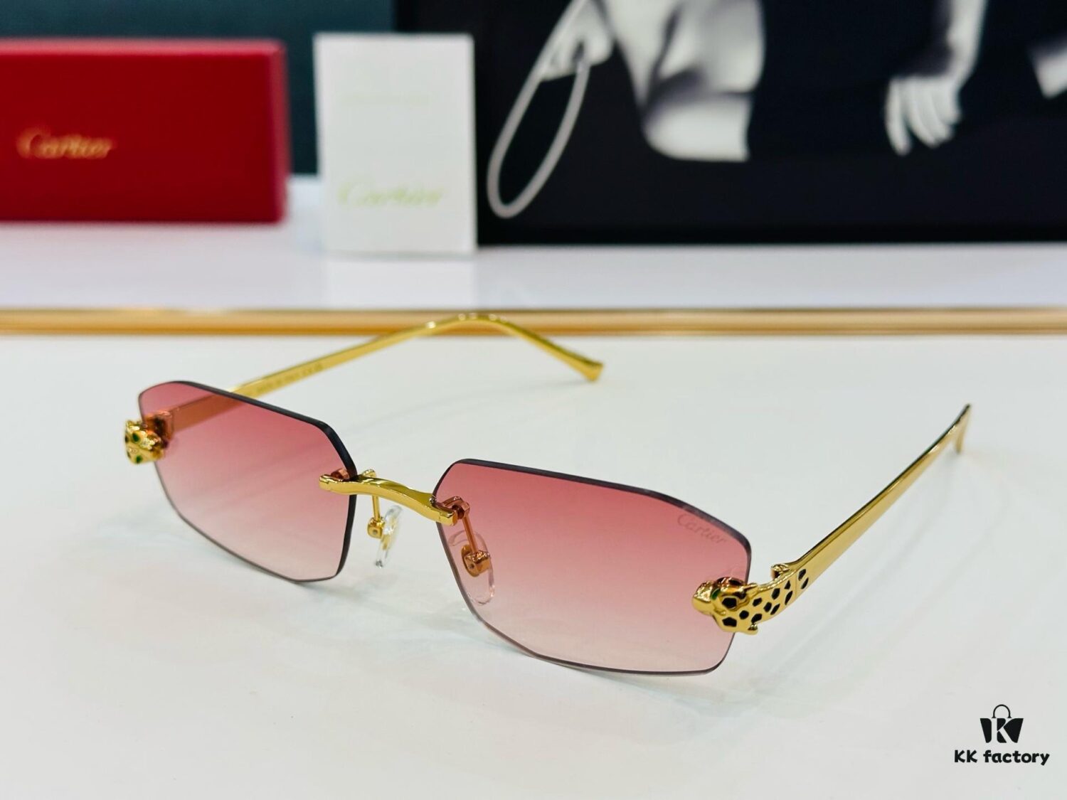 New Arrival Cartier CA Model CT0474S Size 58-18-140 High-Quality Brand Iconic Driving Sunglasses