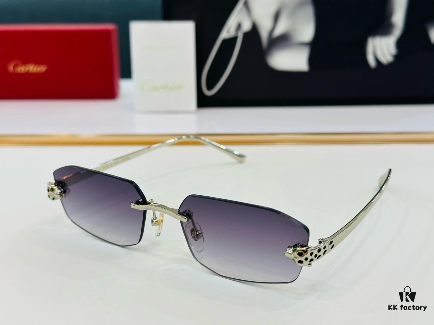 New Arrival Cartier CA Model CT0474S Size 58-18-140 High-Quality Brand Iconic Driving Sunglasses