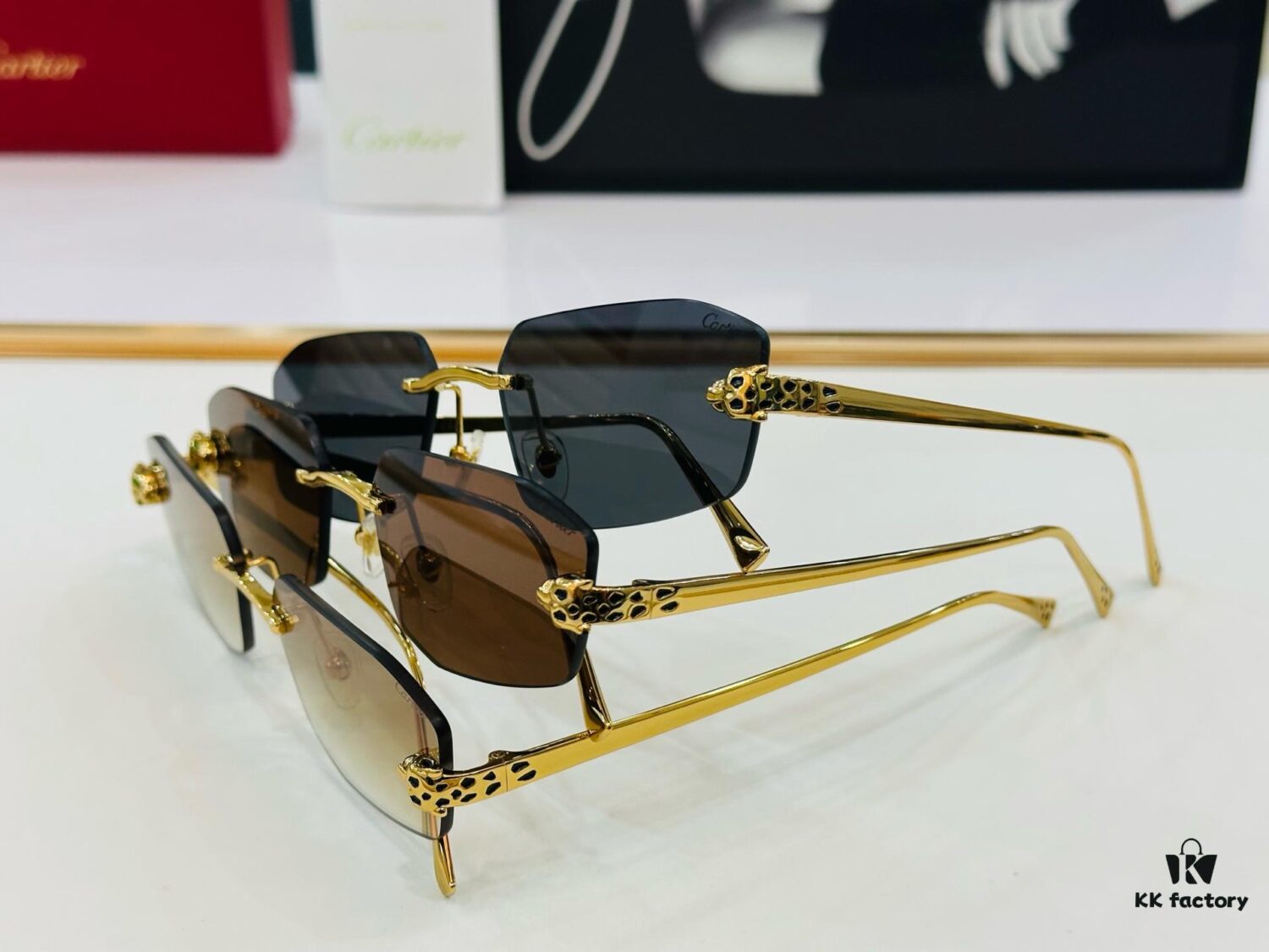 New Arrival Cartier CA Model CT0474S Size 58-18-140 High-Quality Brand Iconic Driving Sunglasses