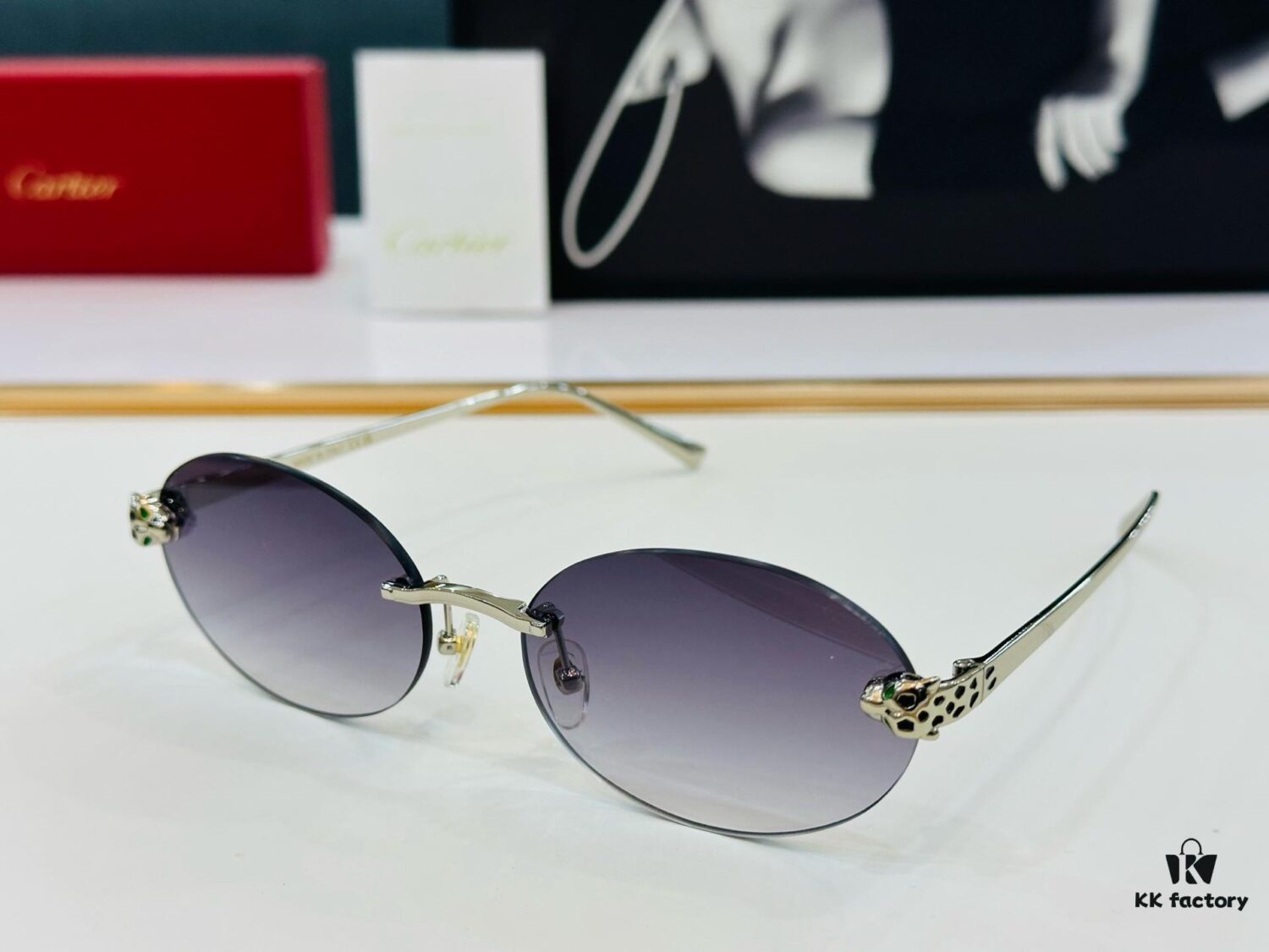 New Arrival Cartier Model: CT0475S Size: 60□18-140 High-Quality Brand Iconic Driving Sunglasses
