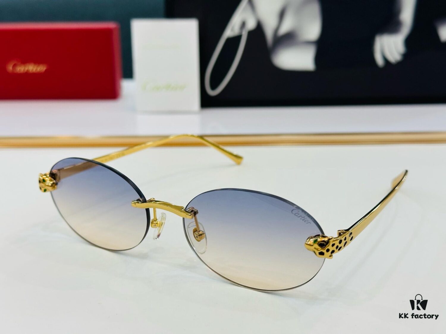 New Arrival Cartier Model: CT0475S Size: 60□18-140 High-Quality Brand Iconic Driving Sunglasses