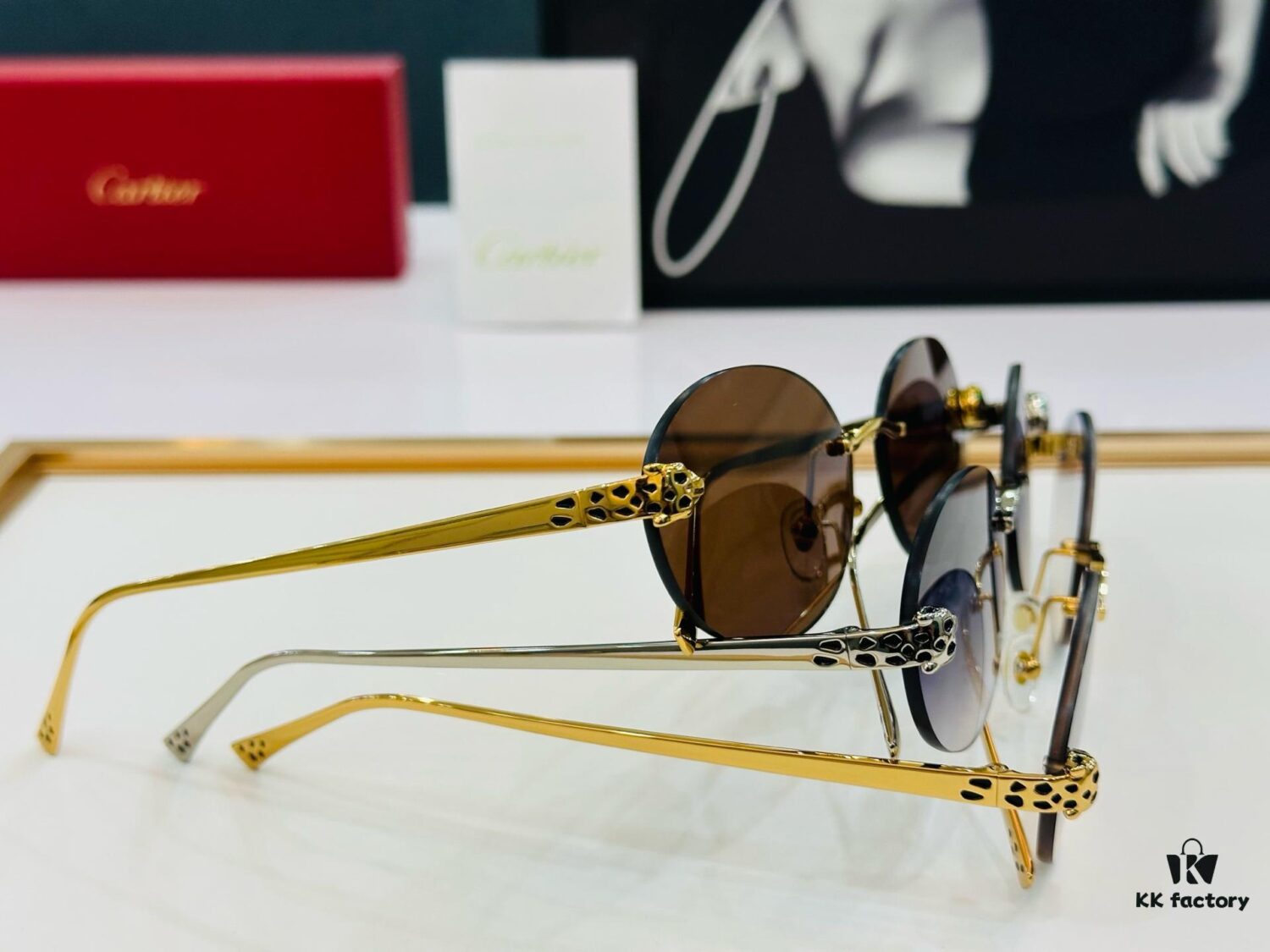 New Arrival Cartier Model: CT0475S Size: 60□18-140 High-Quality Brand Iconic Driving Sunglasses