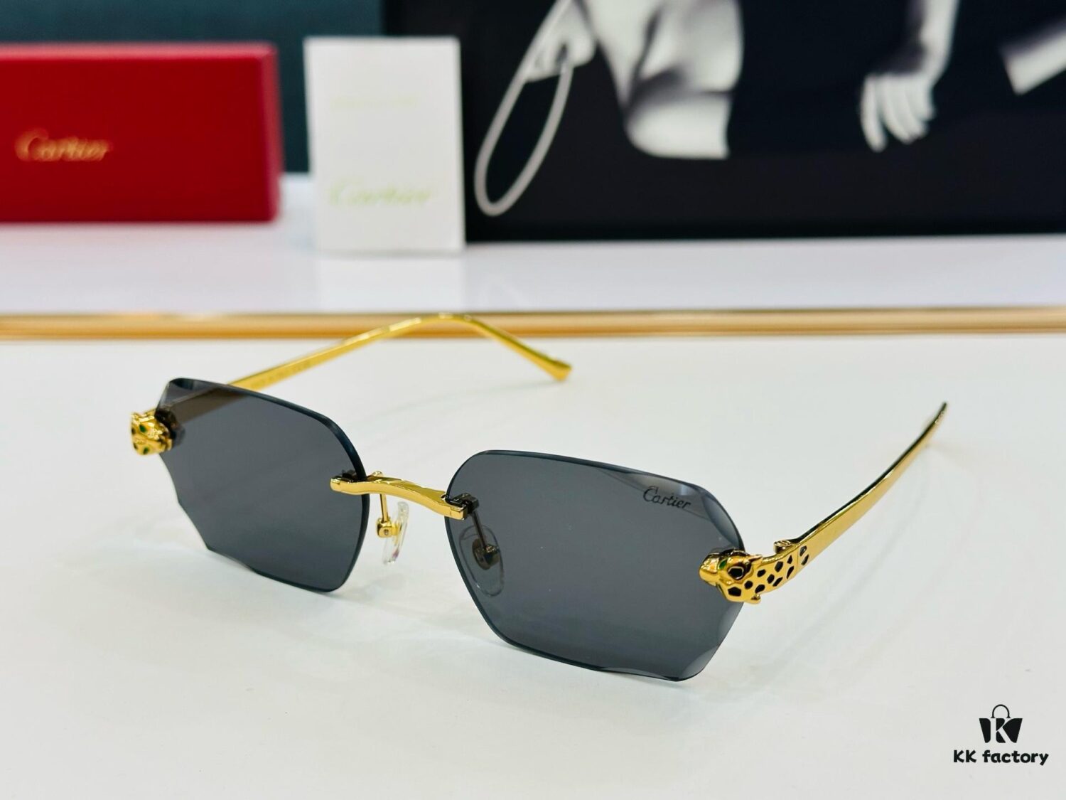 New Arrival Cartier Model CT0478S Size 57-18-140 High-Quality Brand Iconic Driving Sunglasses