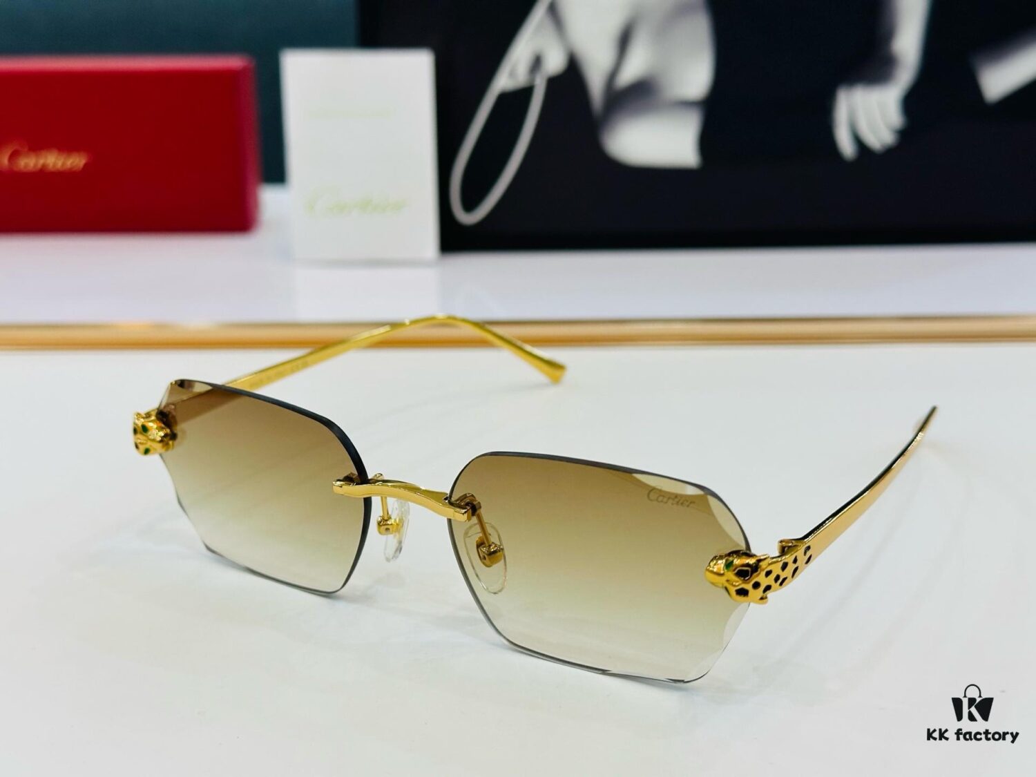 New Arrival Cartier Model CT0478S Size 57-18-140 High-Quality Brand Iconic Driving Sunglasses