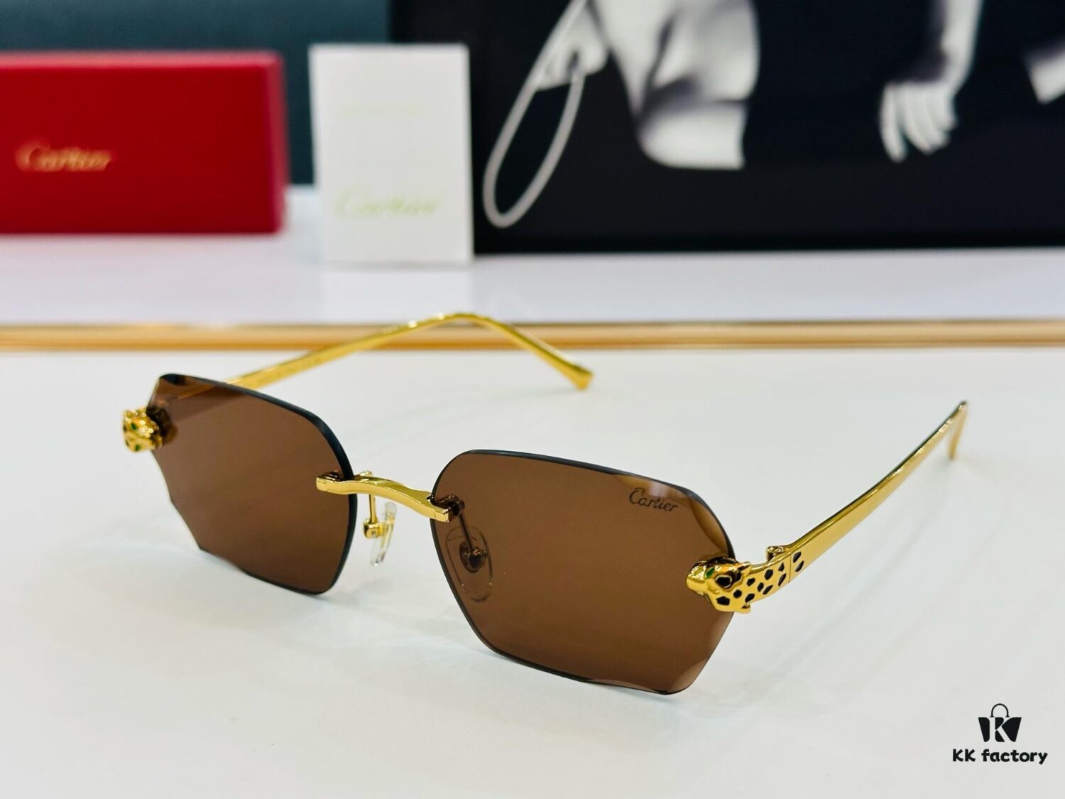 New Arrival Cartier Model CT0478S Size 57-18-140 High-Quality Brand Iconic Driving Sunglasses