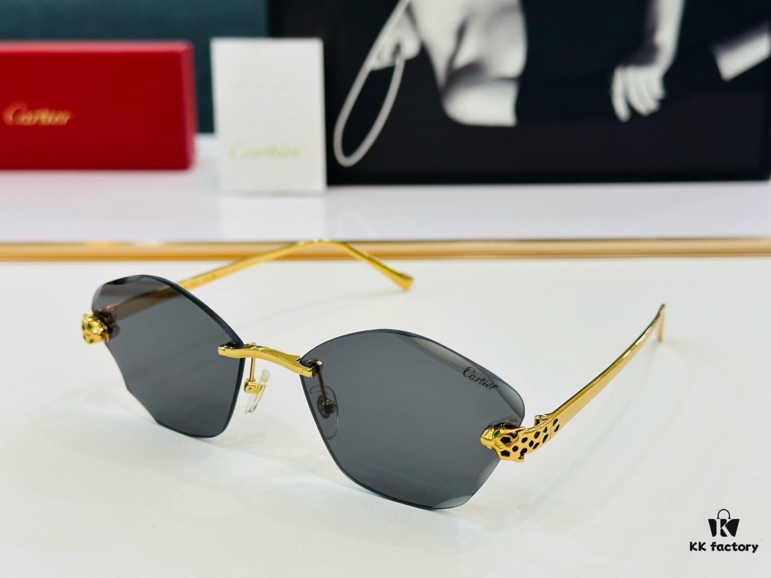 New Arrival Cartier Model: CT0476S Size: 60□18-140 High-Quality Premium Brand Iconic Driving Sunglasses
