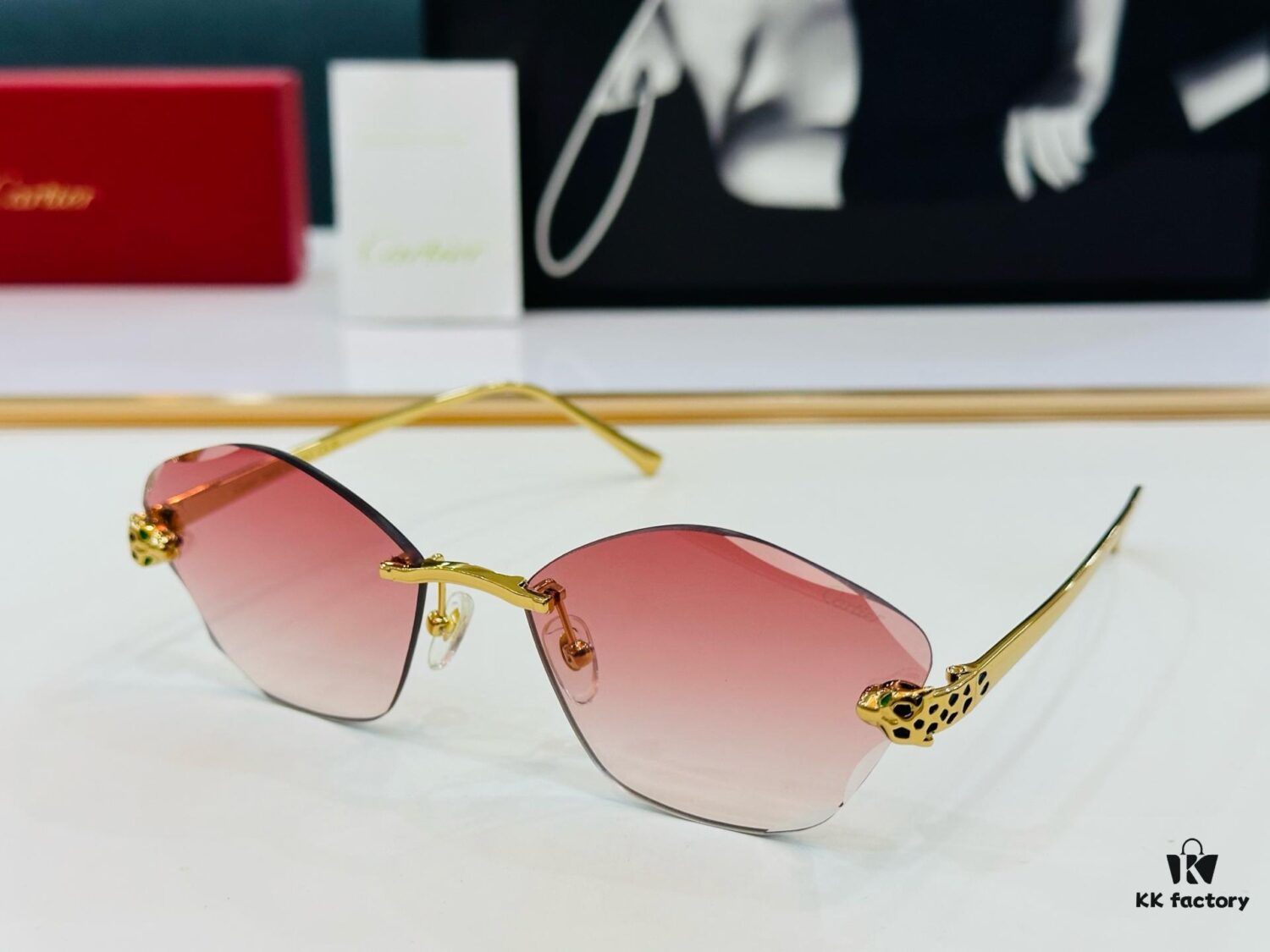 New Arrival Cartier Model: CT0476S Size: 60□18-140 High-Quality Premium Brand Iconic Driving Sunglasses