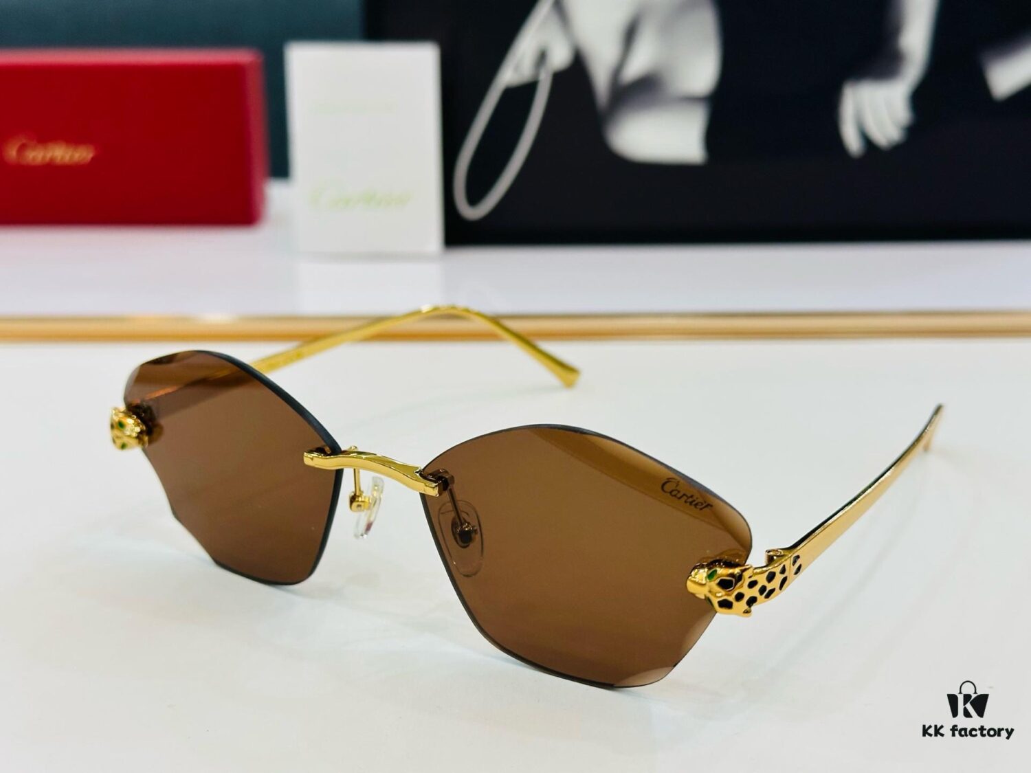 New Arrival Cartier Model: CT0476S Size: 60□18-140 High-Quality Premium Brand Iconic Driving Sunglasses