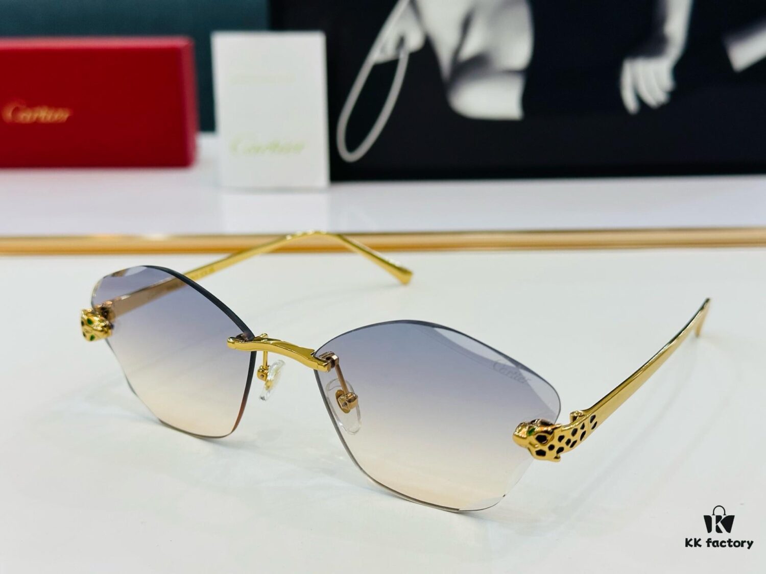New Arrival Cartier Model: CT0476S Size: 60□18-140 High-Quality Premium Brand Iconic Driving Sunglasses