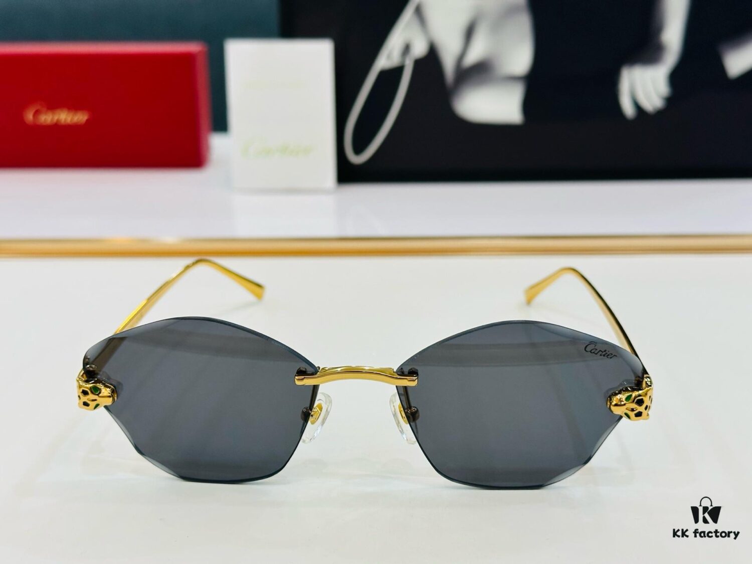 New Arrival Cartier Model: CT0476S Size: 60□18-140 High-Quality Premium Brand Iconic Driving Sunglasses